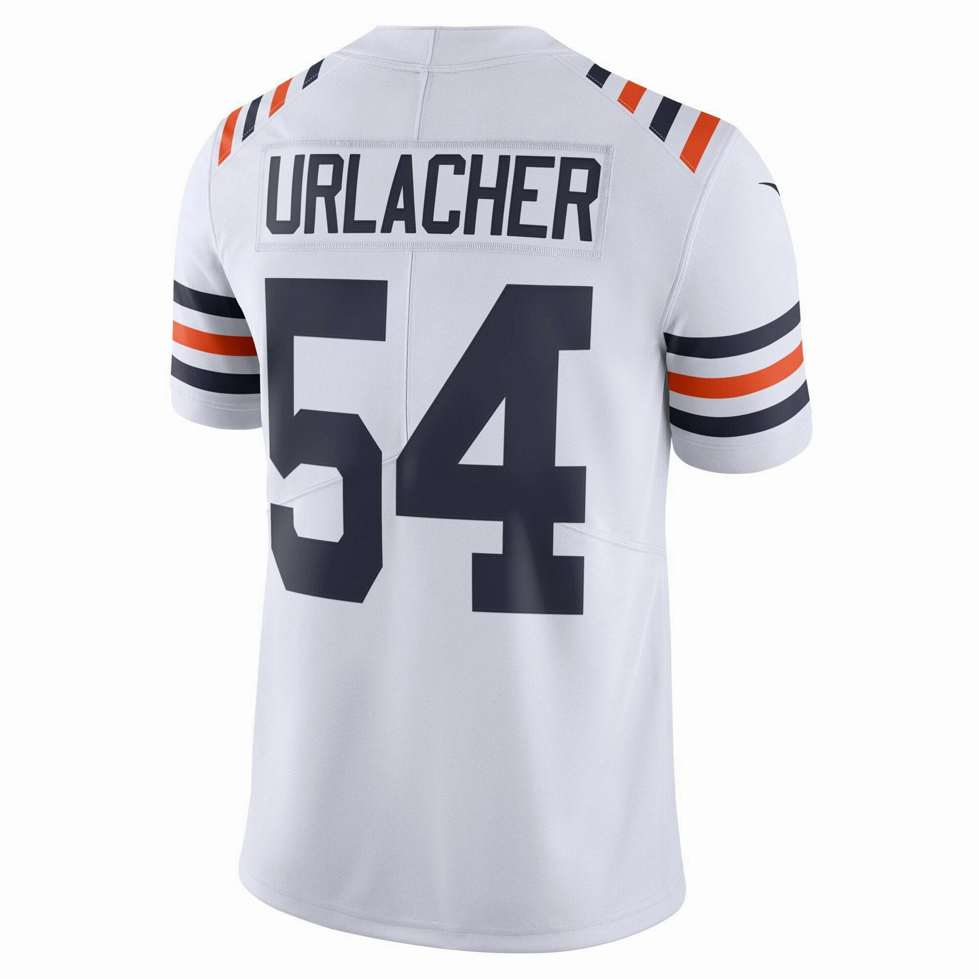 Men's Chicago Bears Brian Urlacher Nike White Alternate Classic Retired Player Limited Jersey