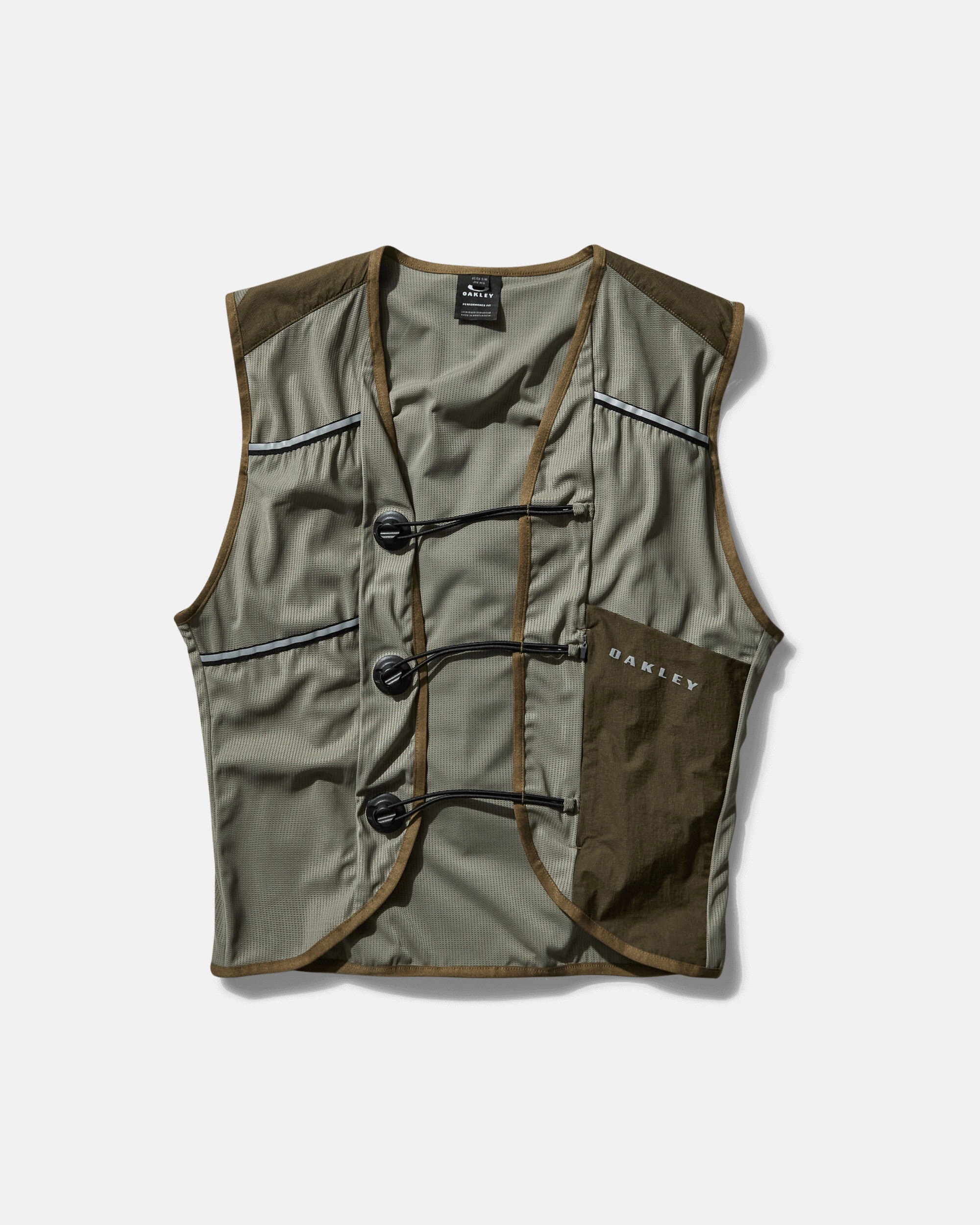 Men's Latitude Flight Vest Poncho Army Green