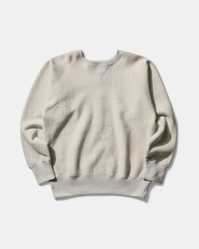 Men's Made in Japan Crewneck Sweatshirt Silver Gray