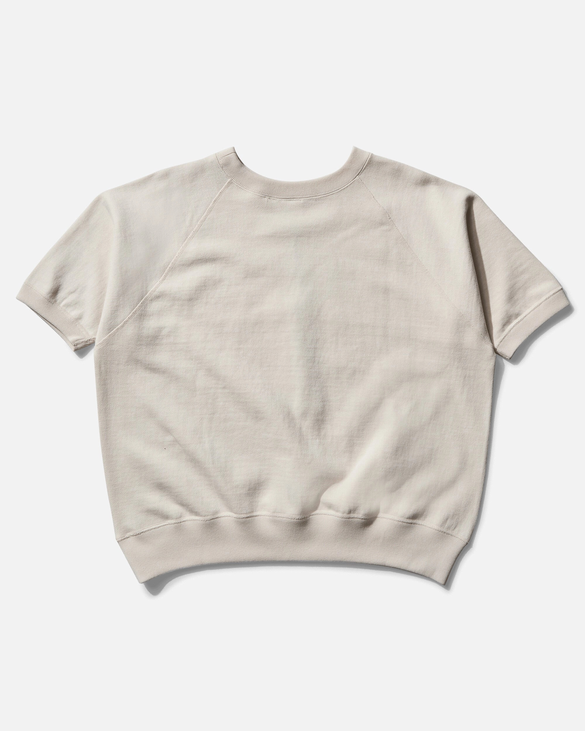 Men's Made in Japan Short Sleeve Crewneck Sweatshirt Off White