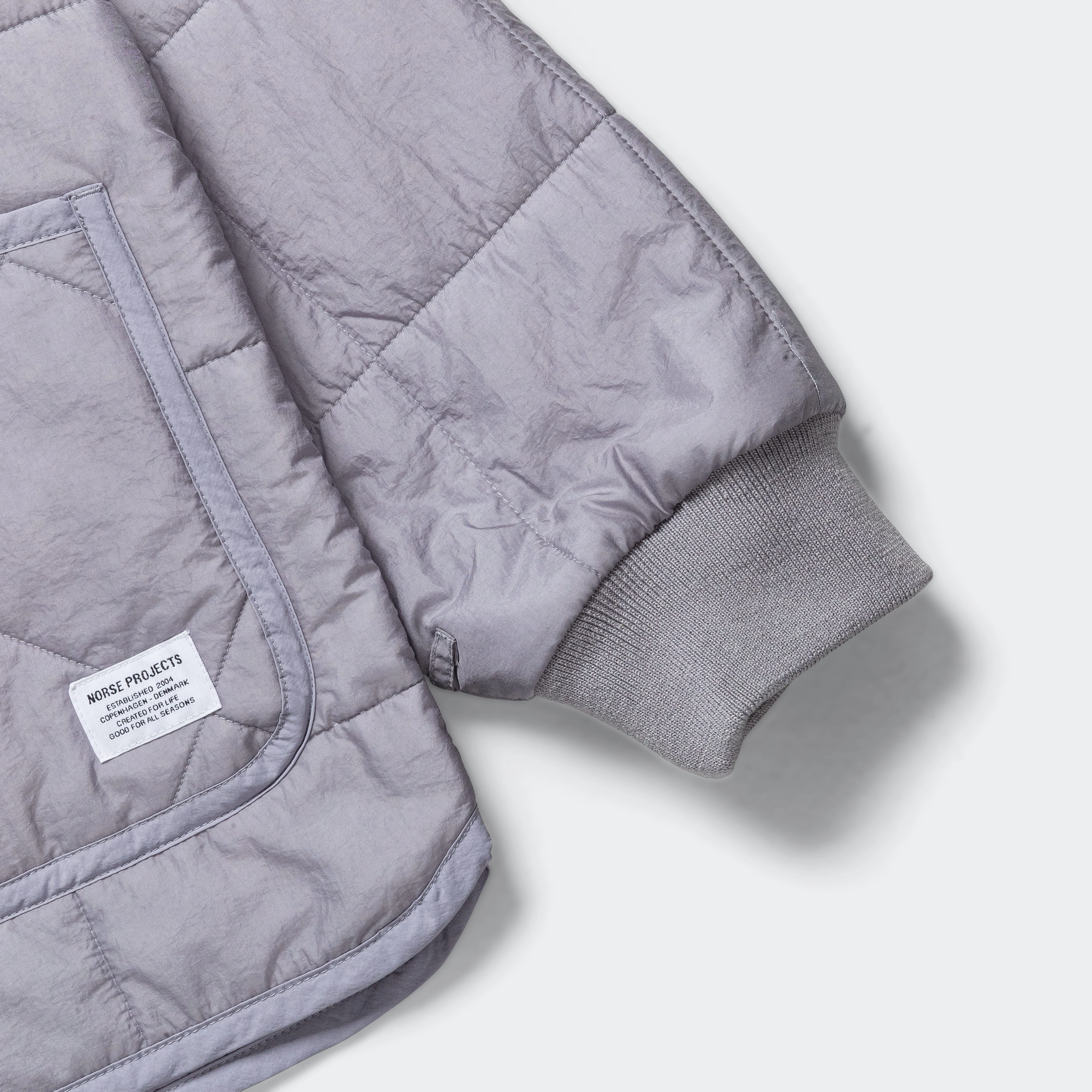 Military Liner Jacket - Crocus Purple