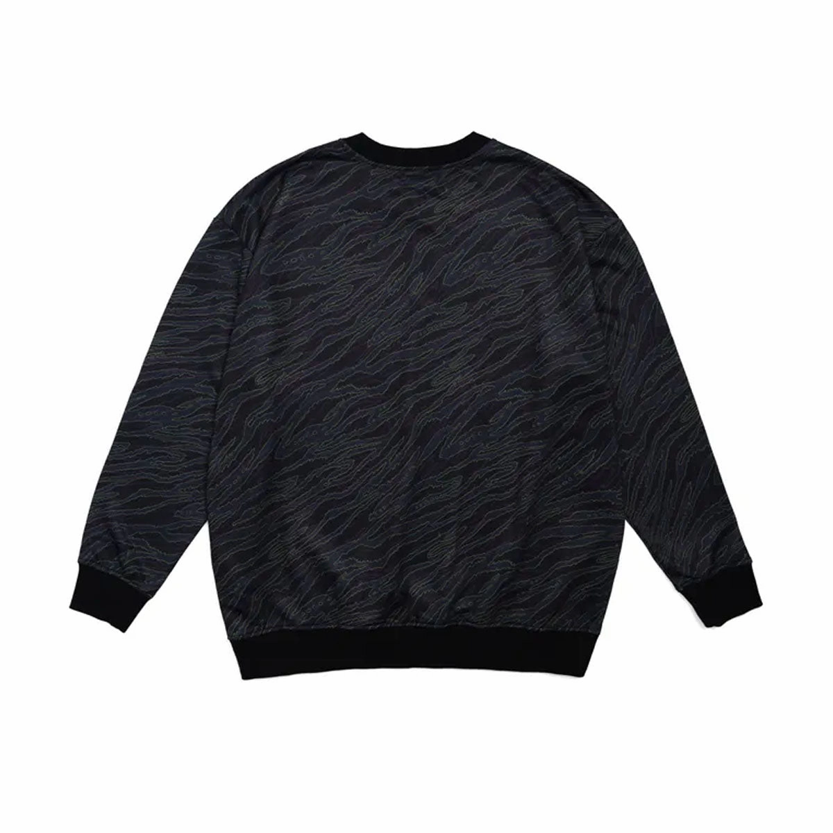 Neon Camo Sweat Shirt 'Black'
