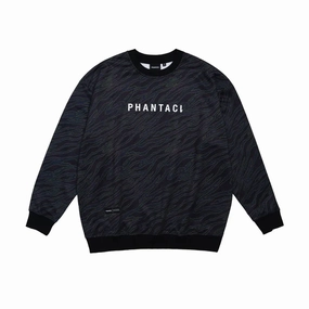 Neon Camo Sweat Shirt 'Black'
