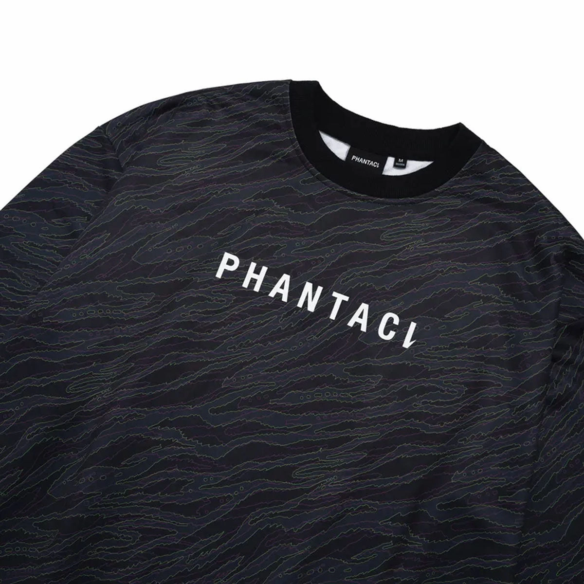 Neon Camo Sweat Shirt 'Black'