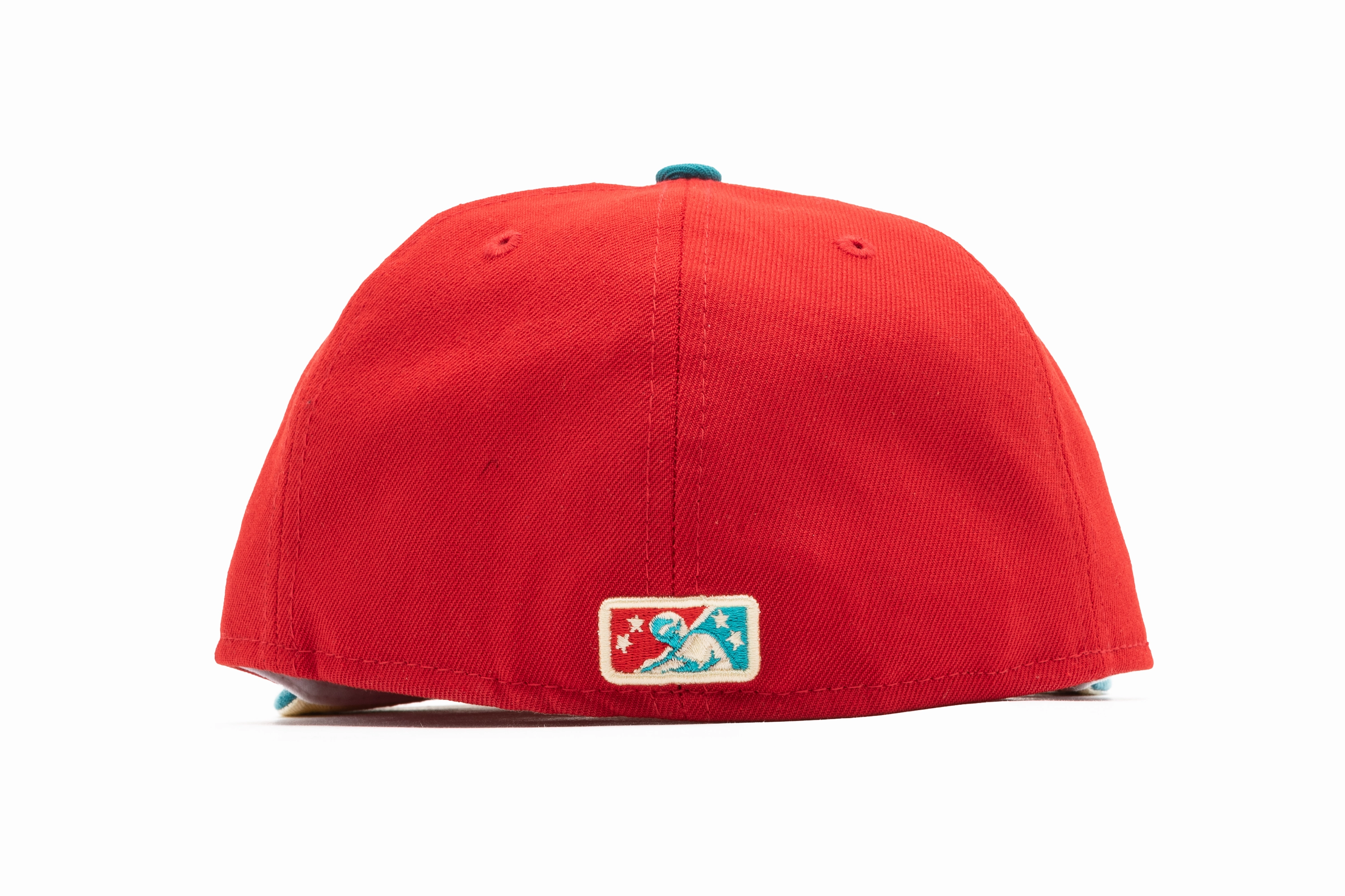 New Era x Politics Queens Kings 59FIFTY Fitted Hat - Bright Red/Aqua