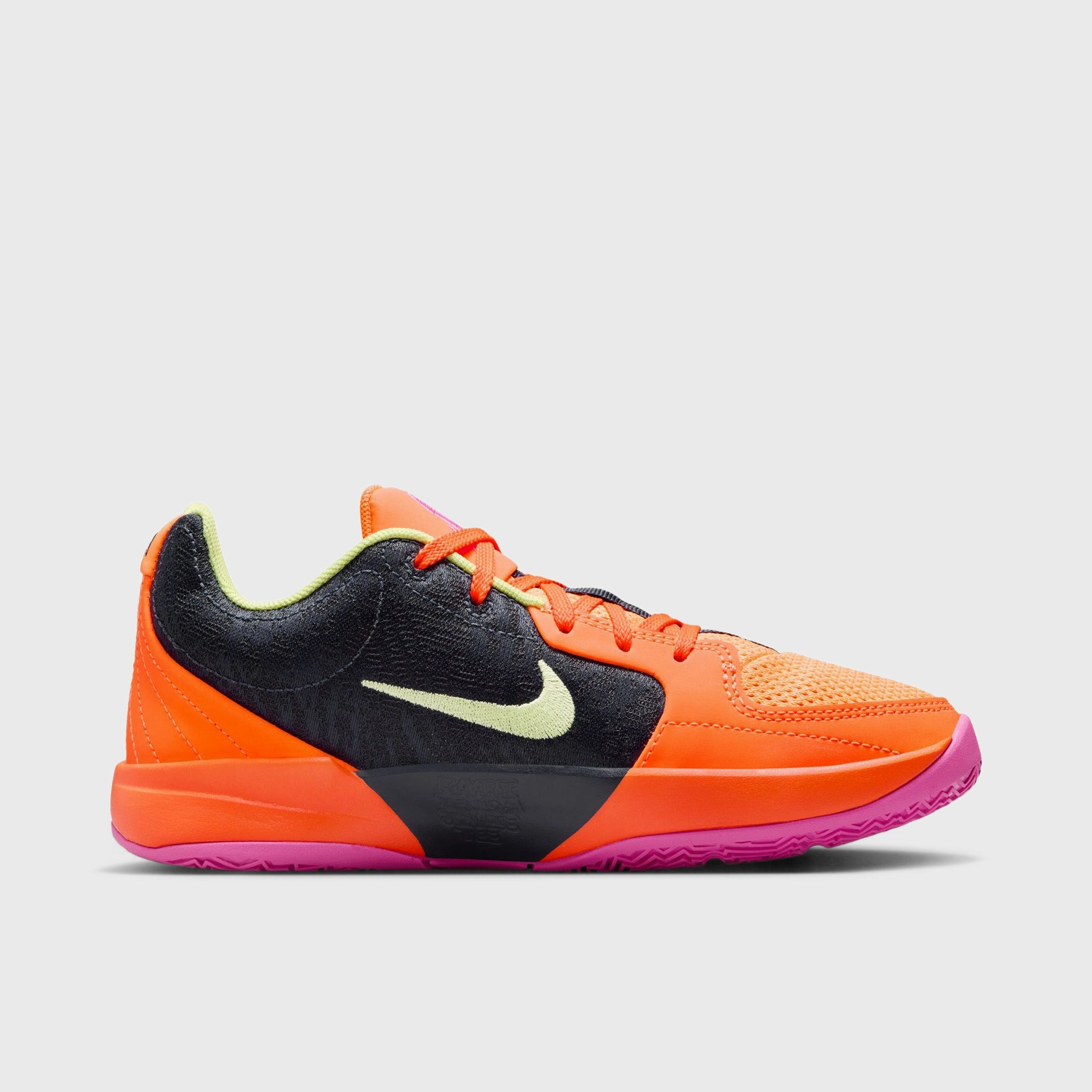 Nike Ja 2 SE GS Obsidian / Light Lemon Twist - Total Orange