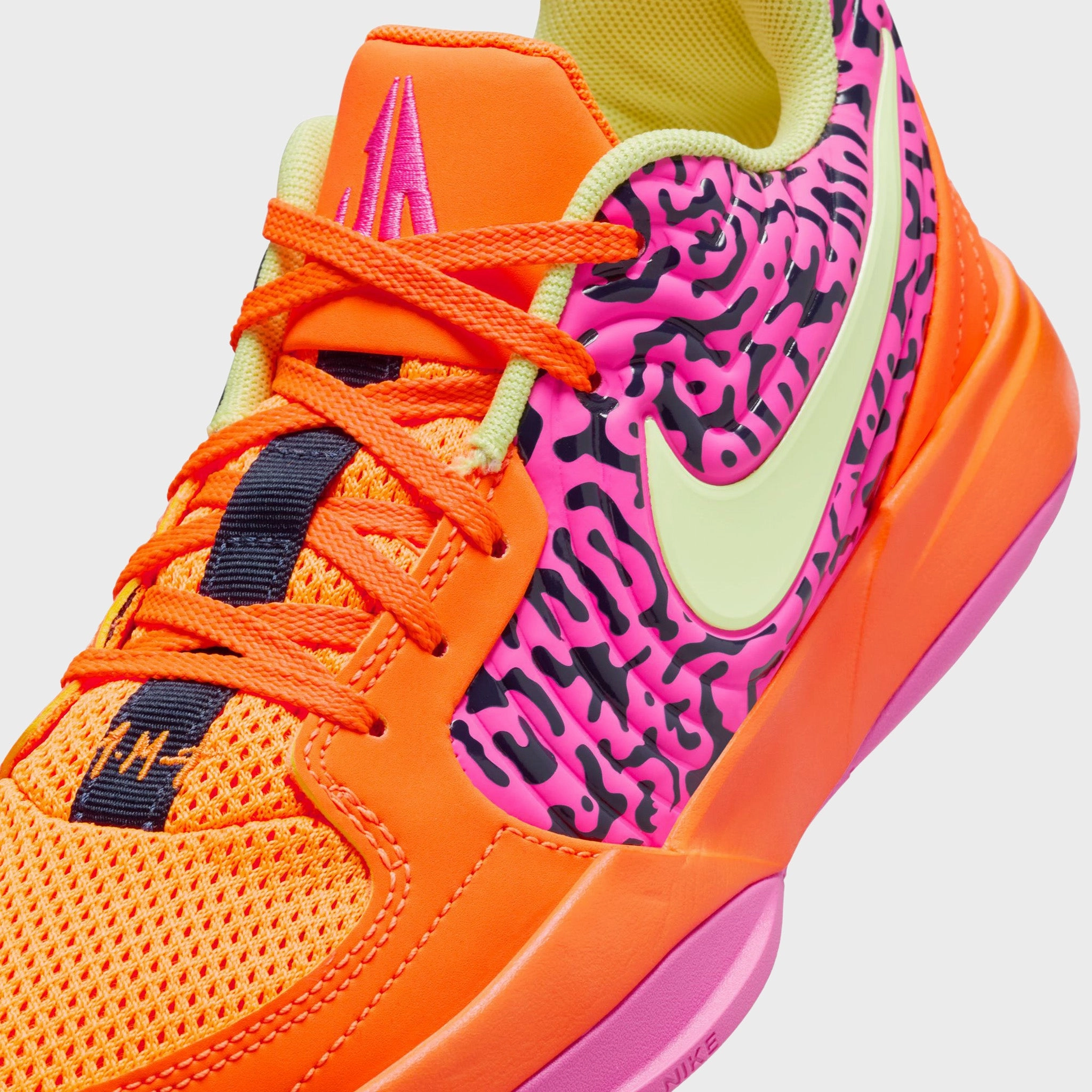 Nike Ja 2 SE GS Obsidian / Light Lemon Twist - Total Orange