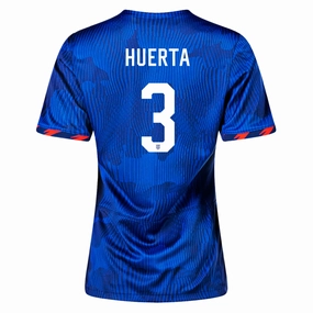 Nike Womens United States Sofia Huerta 4 Star Away Jersey 23/24 w/ 2019 World Cup Champion Patch (Hyper Royal/Loyal Blue)