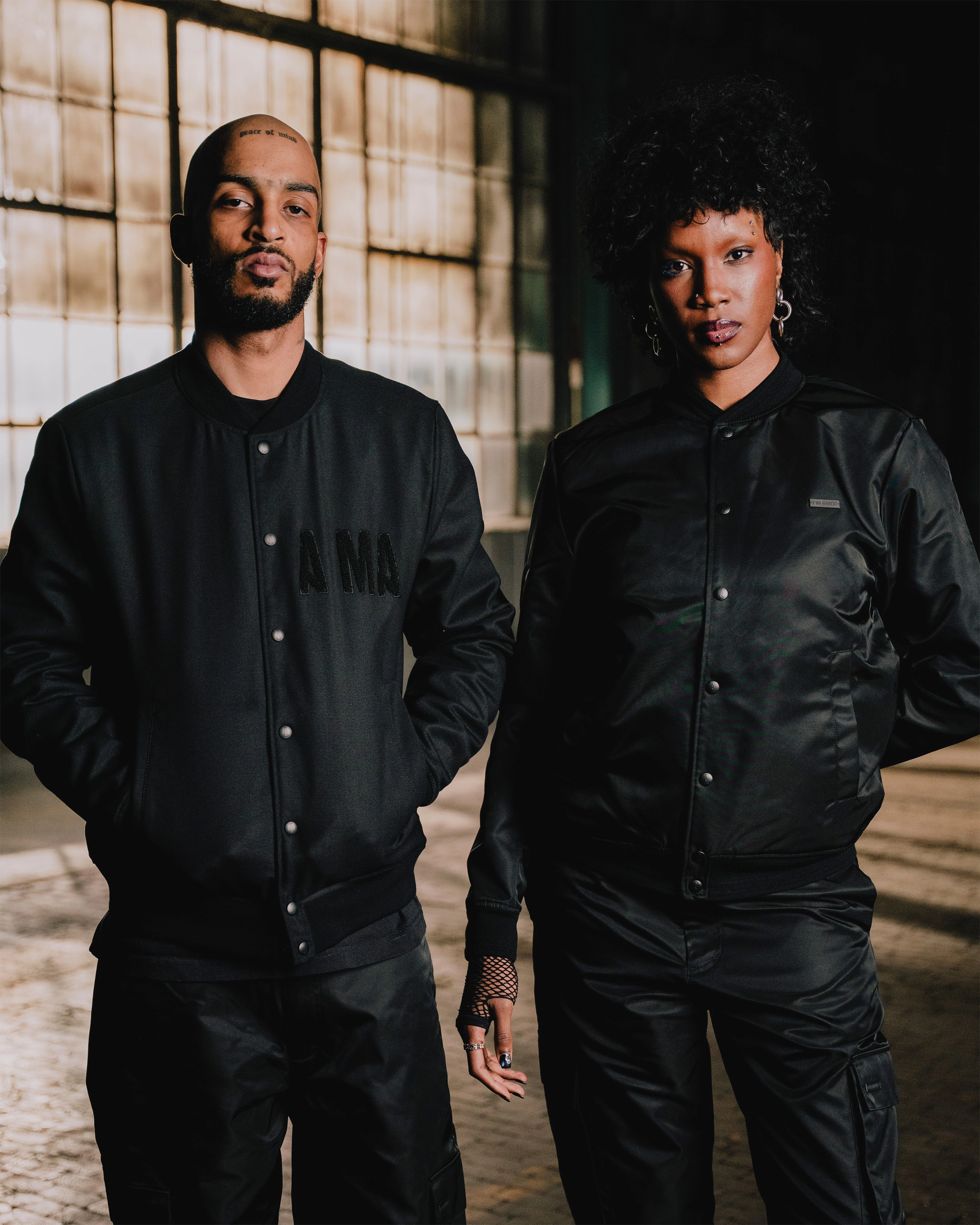 PETRATEX NYLON REVERSIBLE BOMBER JACKET