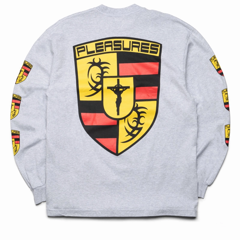 Pleasures Fast Life L/S Tee - Ash Grey