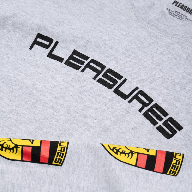 Pleasures Fast Life L/S Tee - Ash Grey