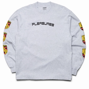 Pleasures Fast Life L/S Tee - Ash Grey
