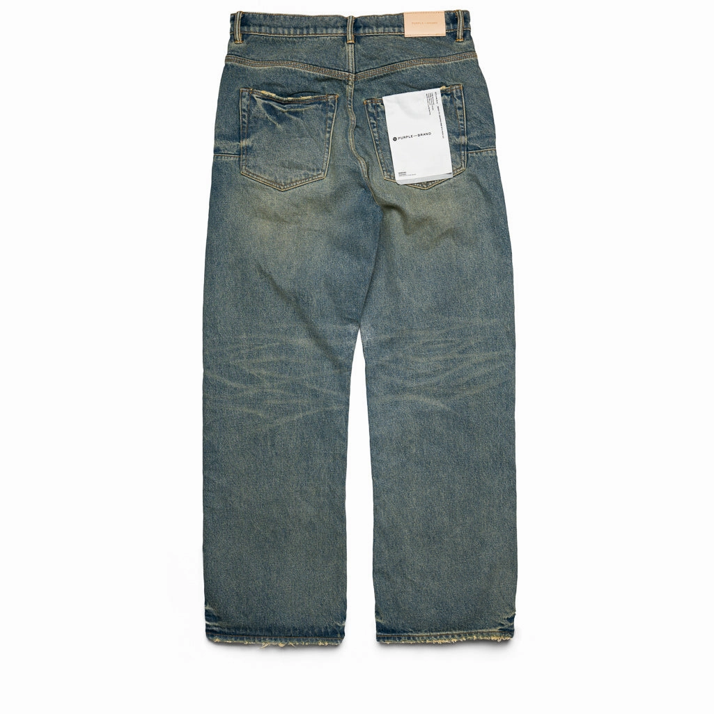 Purple Brand Relaxed Vintage Mid Rise Baggy Leg Jean - Light Indigo