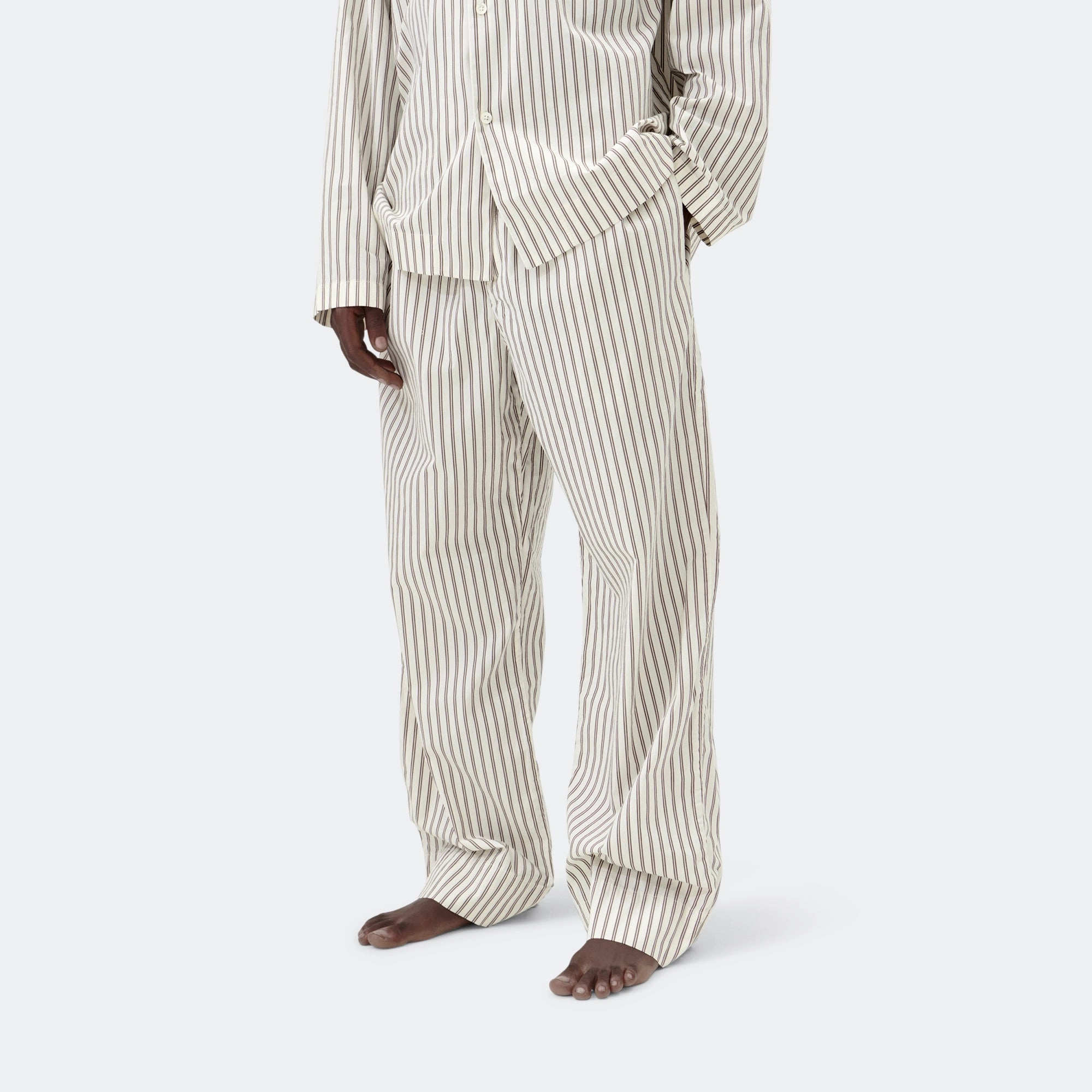 Pyjama Pants - Hopper Stripes Cotton Poplin
