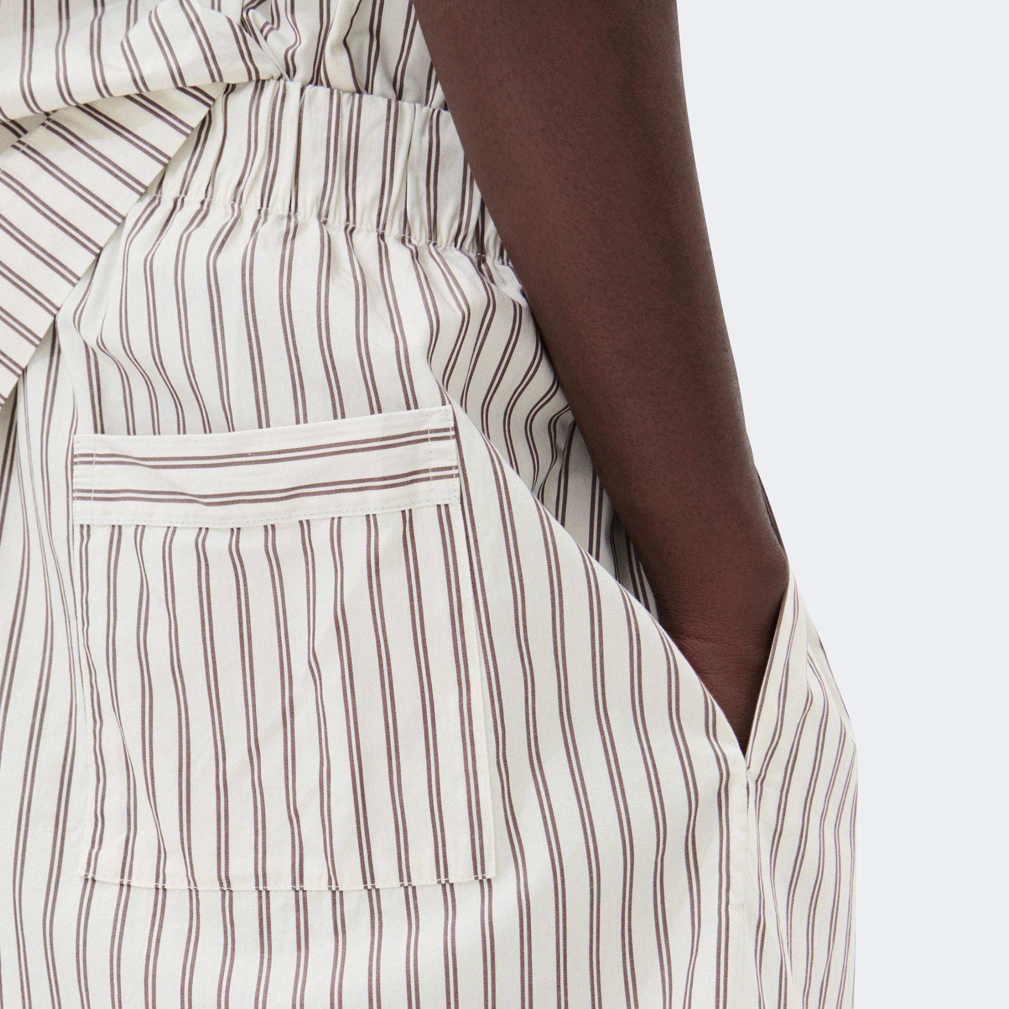 Pyjama Pants - Hopper Stripes Cotton Poplin