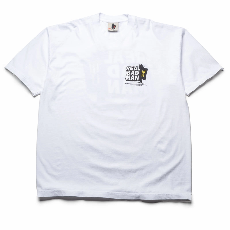 Real Bad Man Classic Tee - White