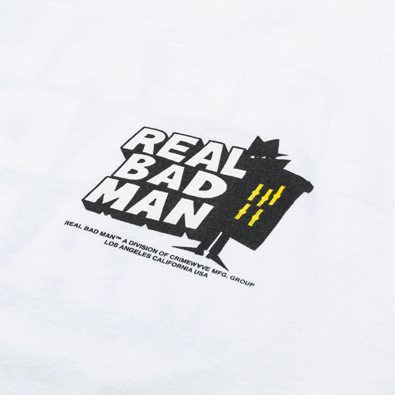 Real Bad Man Classic Tee - White