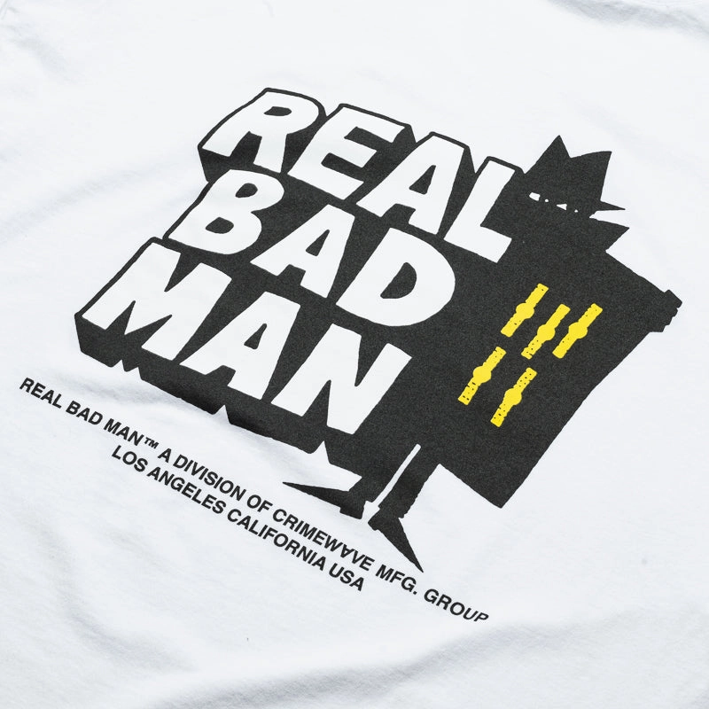 Real Bad Man Classic Tee - White