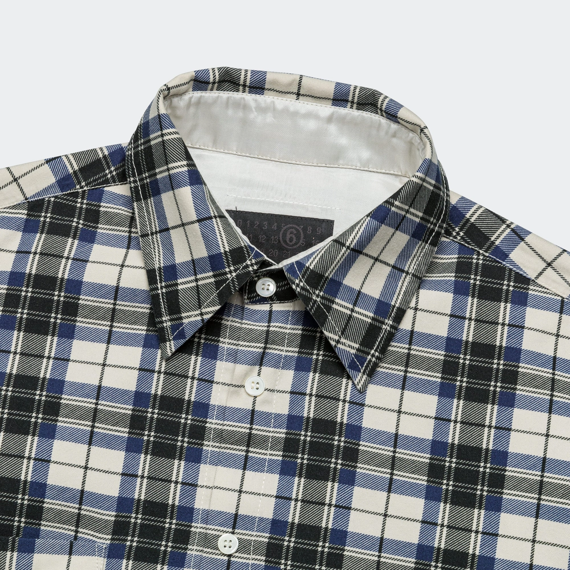 Reversible Checkered Shirt - Black/White