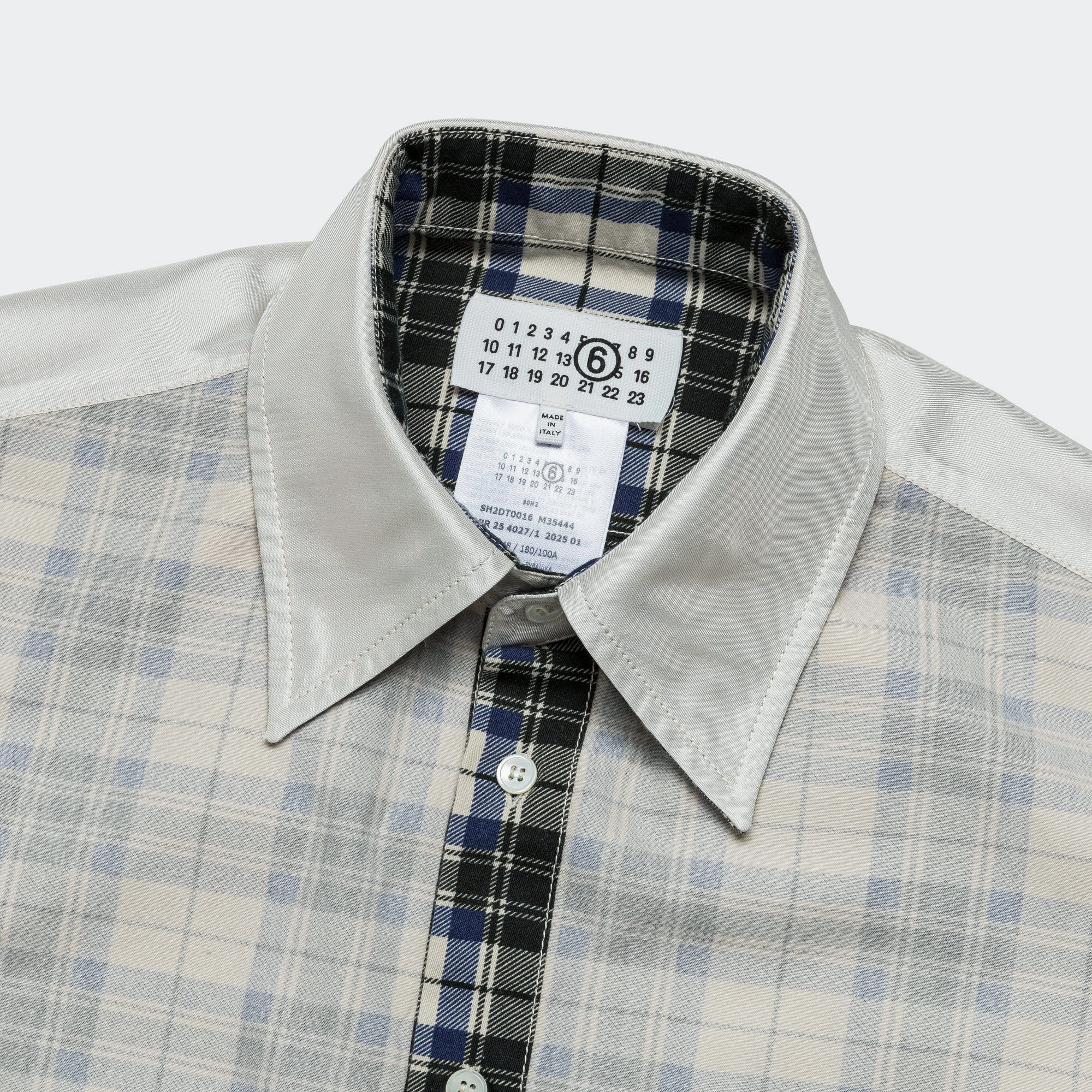Reversible Checkered Shirt - Black/White