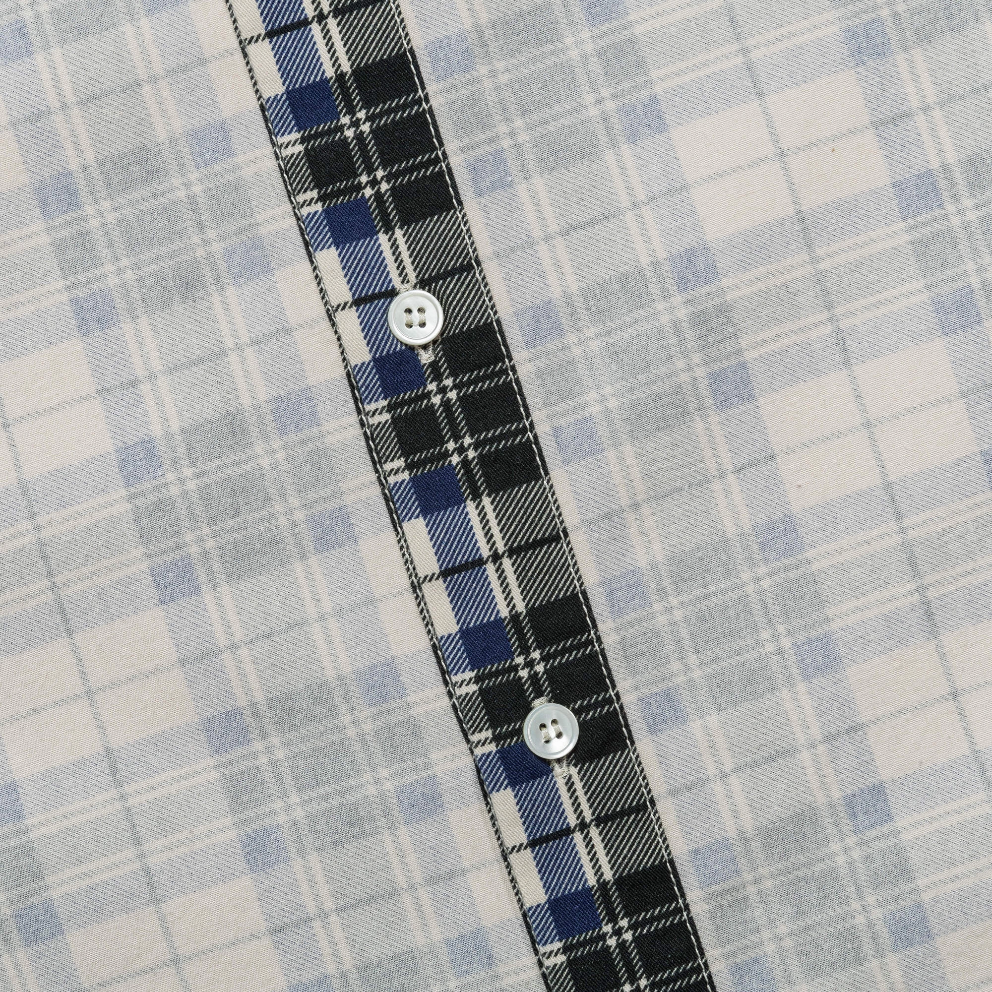 Reversible Checkered Shirt - Black/White