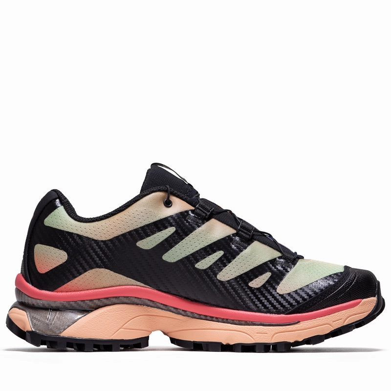 Salomon XT-4 OG Aurora Borealis - Black/Prairie Sunset