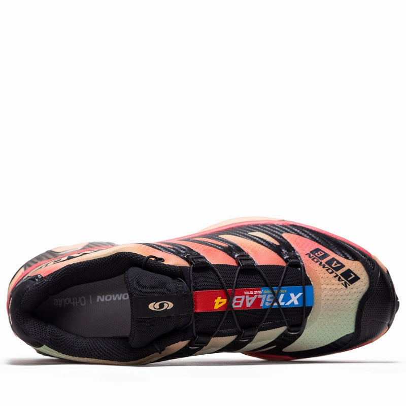 Salomon XT-4 OG Aurora Borealis - Black/Prairie Sunset