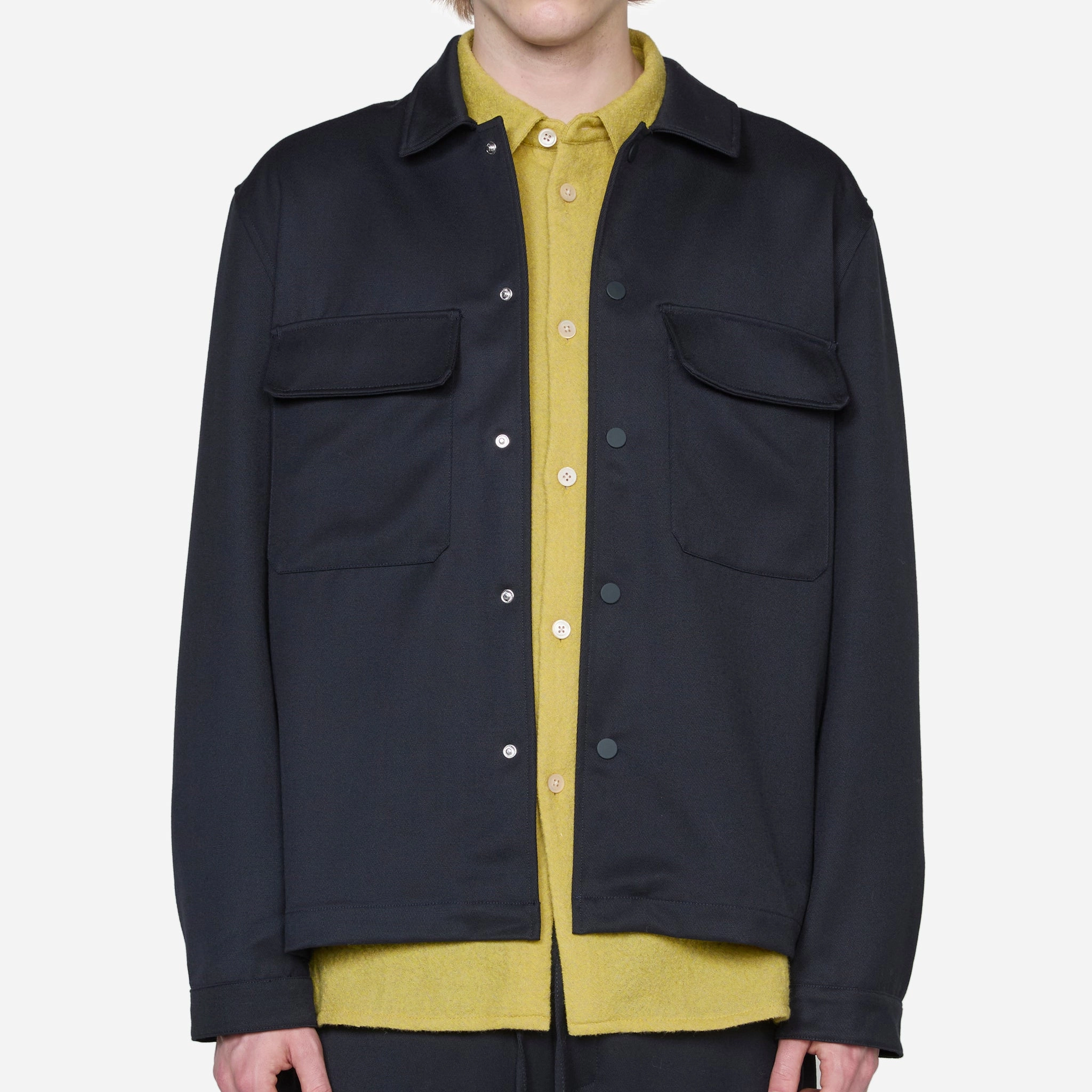 Sandel Shirt Jacket Navy