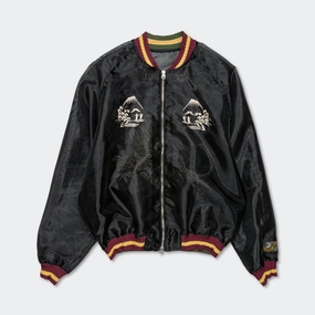 Sheer Pearl Mosquito Guard Souvenir JKT (TIGER) - Black