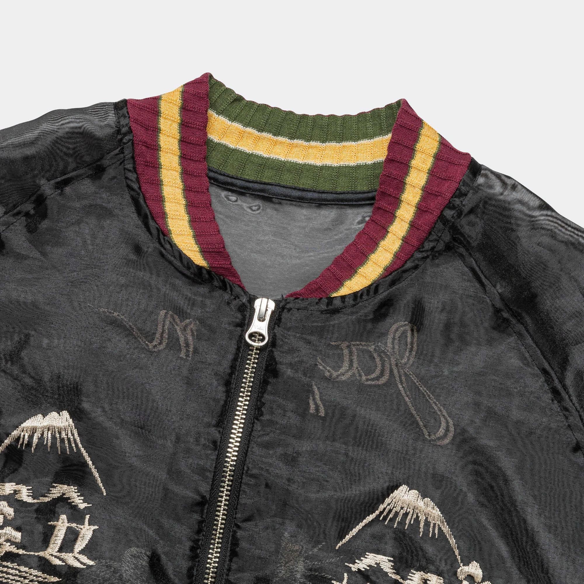 Sheer Pearl Mosquito Guard Souvenir JKT (TIGER) - Black