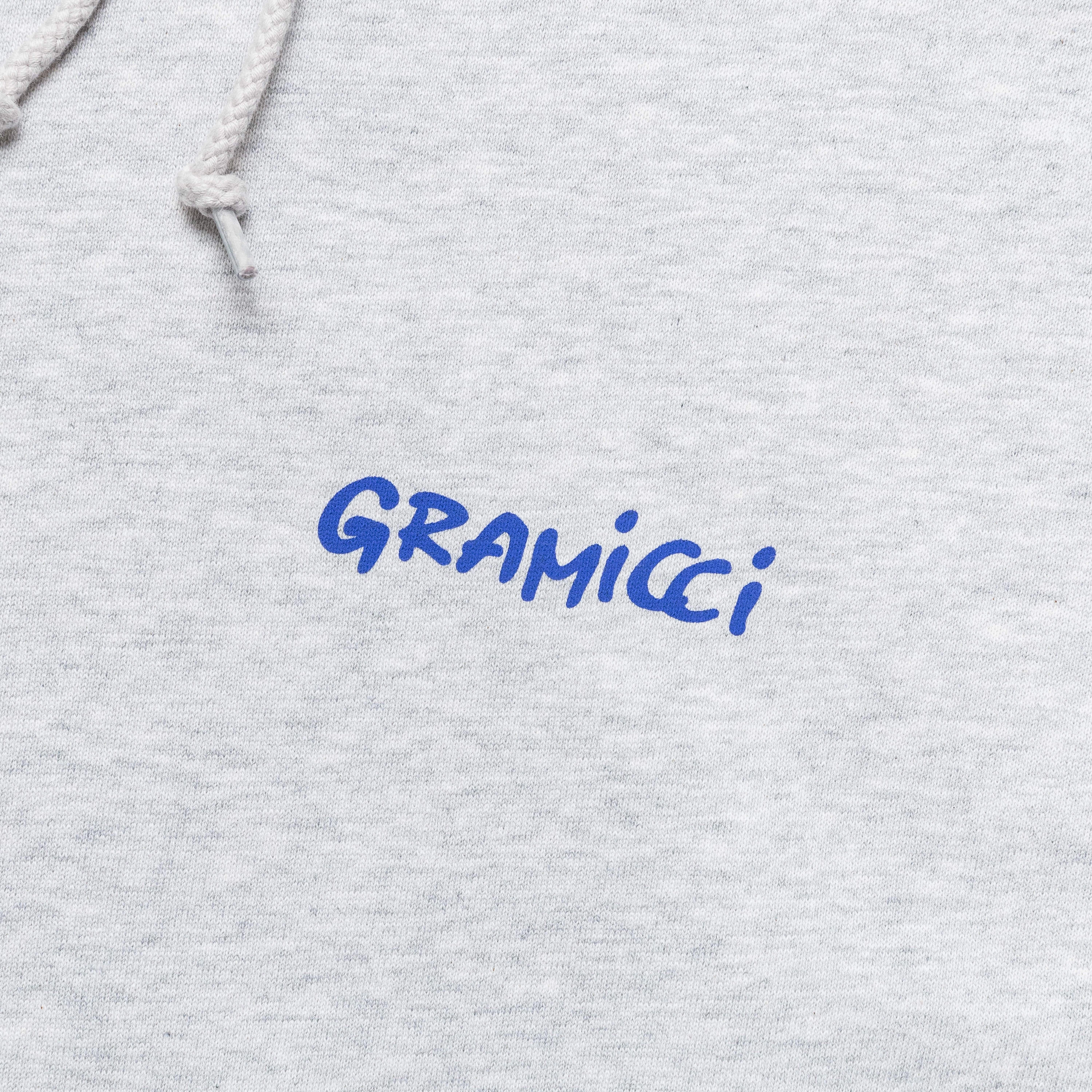 Snail Hooded Sweatshirt - Heather Ash