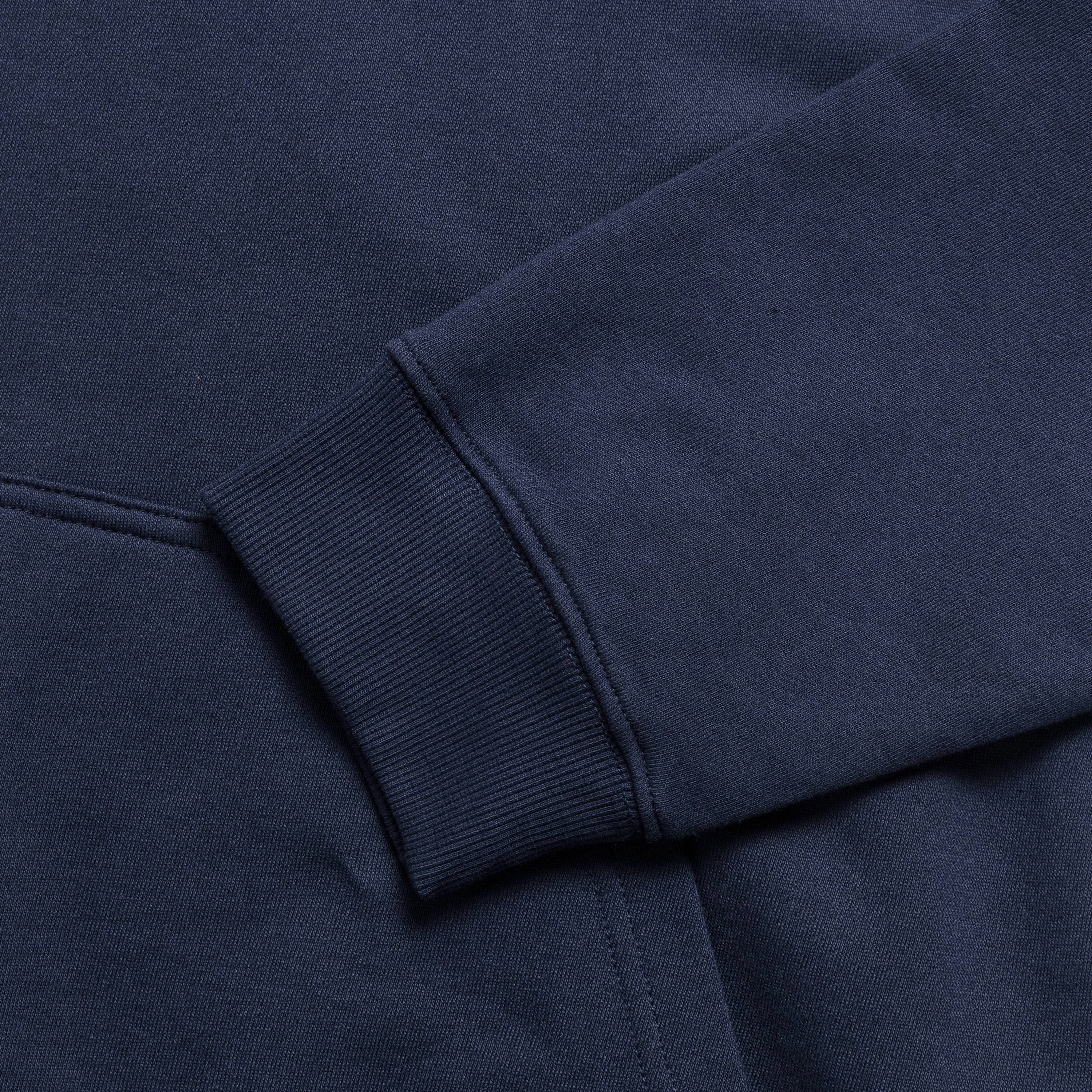 Snail Hooded Sweatshirt - Navy