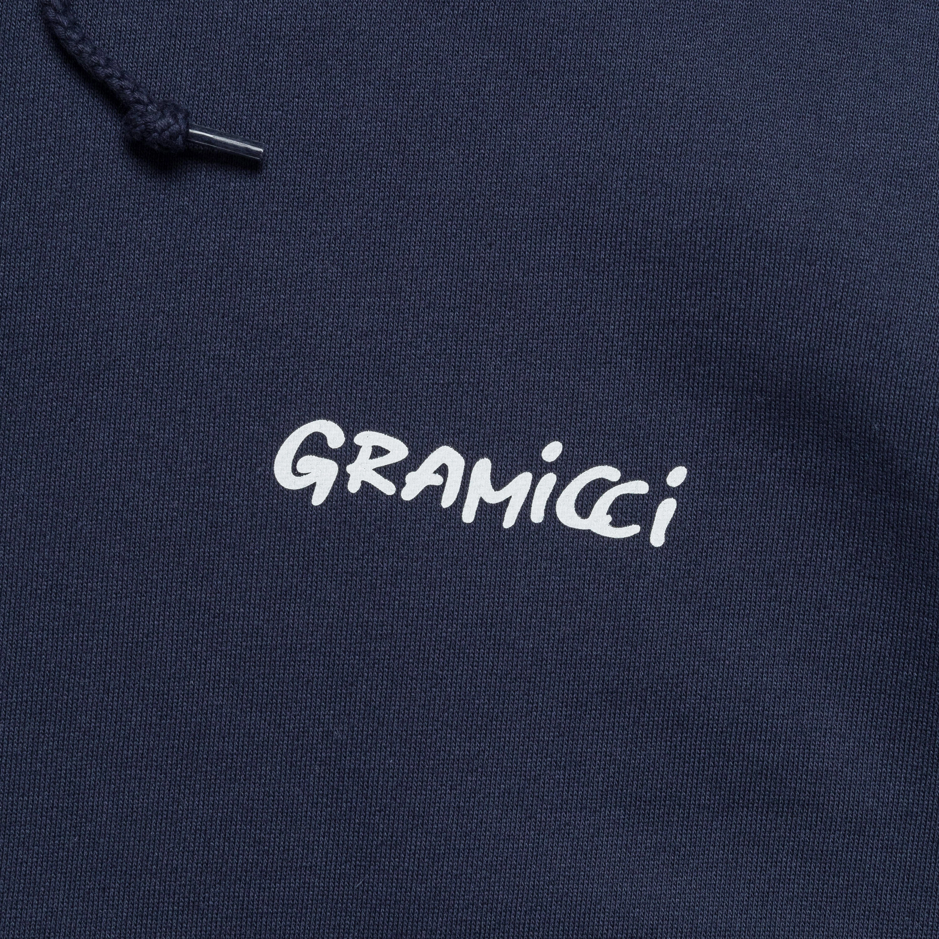 Snail Hooded Sweatshirt - Navy