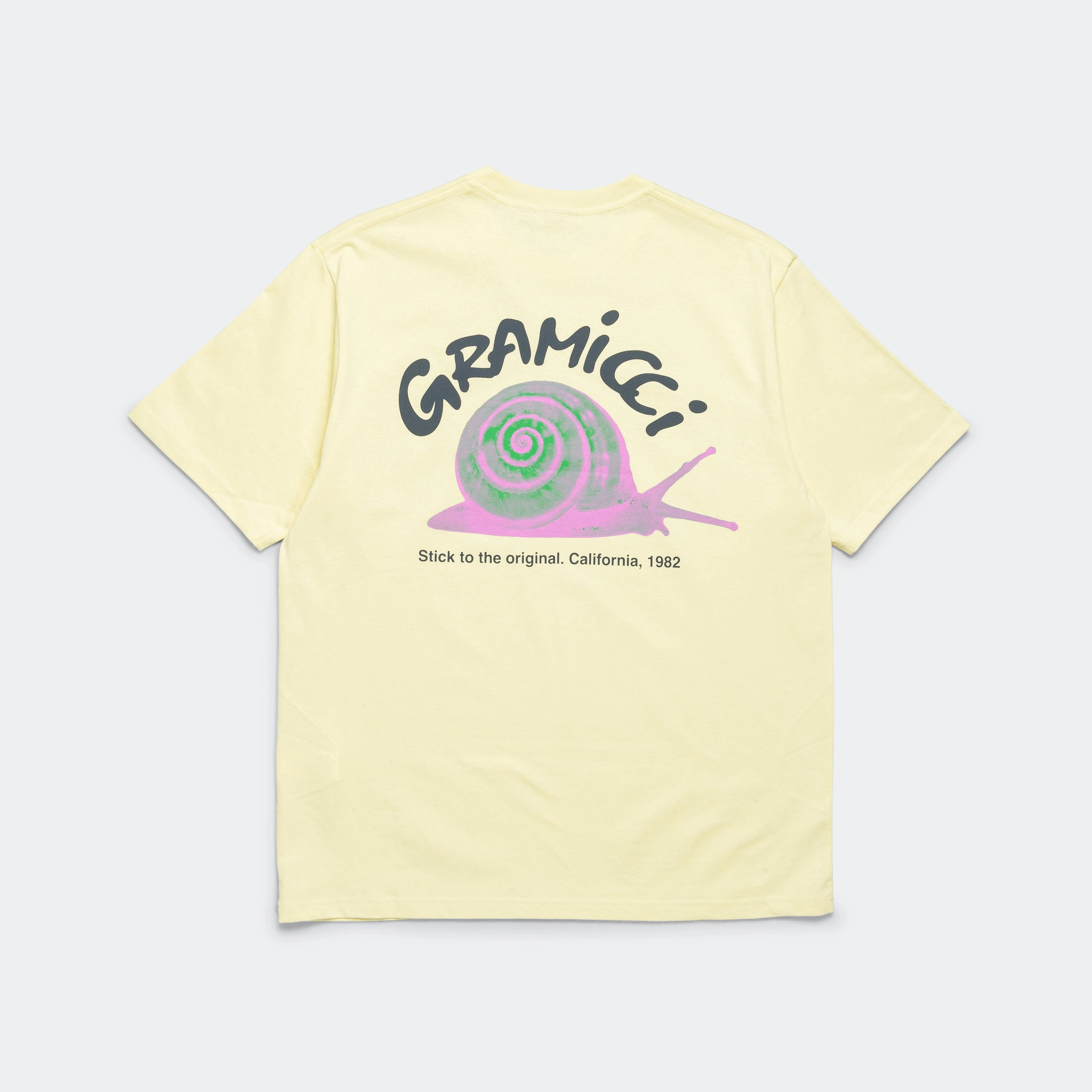 Snail Tee - Lemon