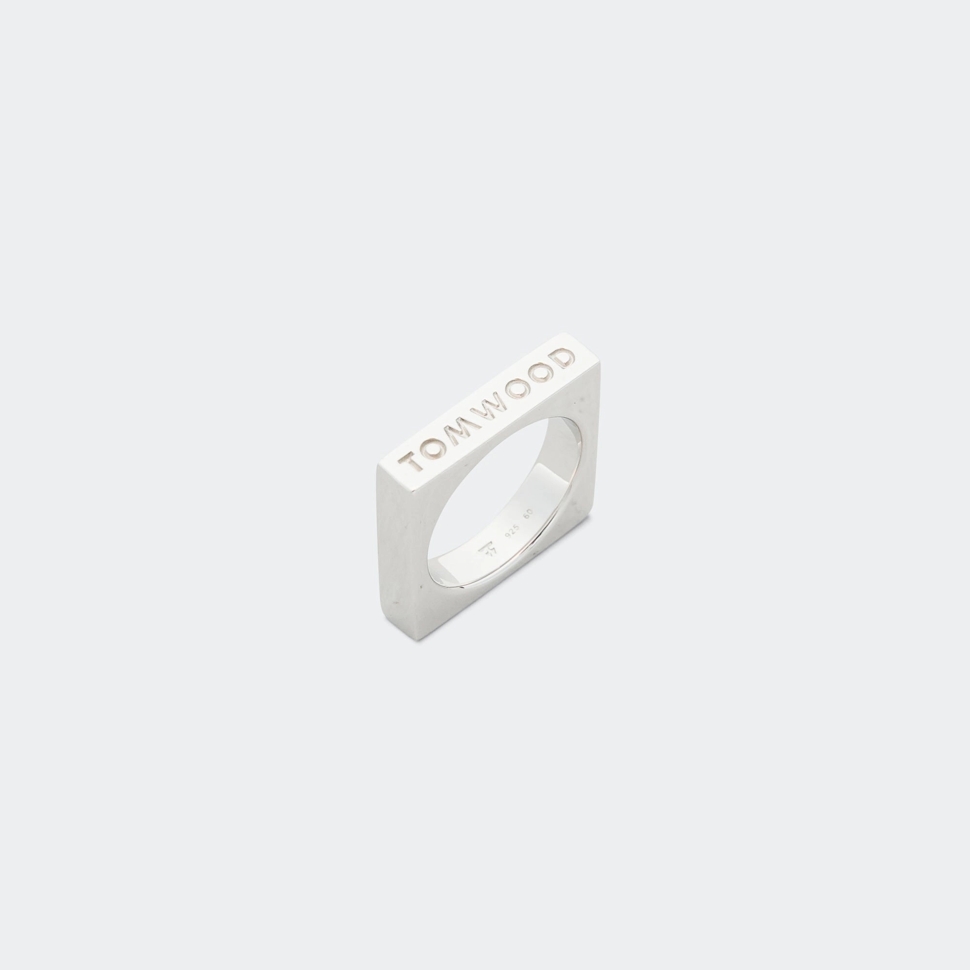 Square Ring - 925 Silver