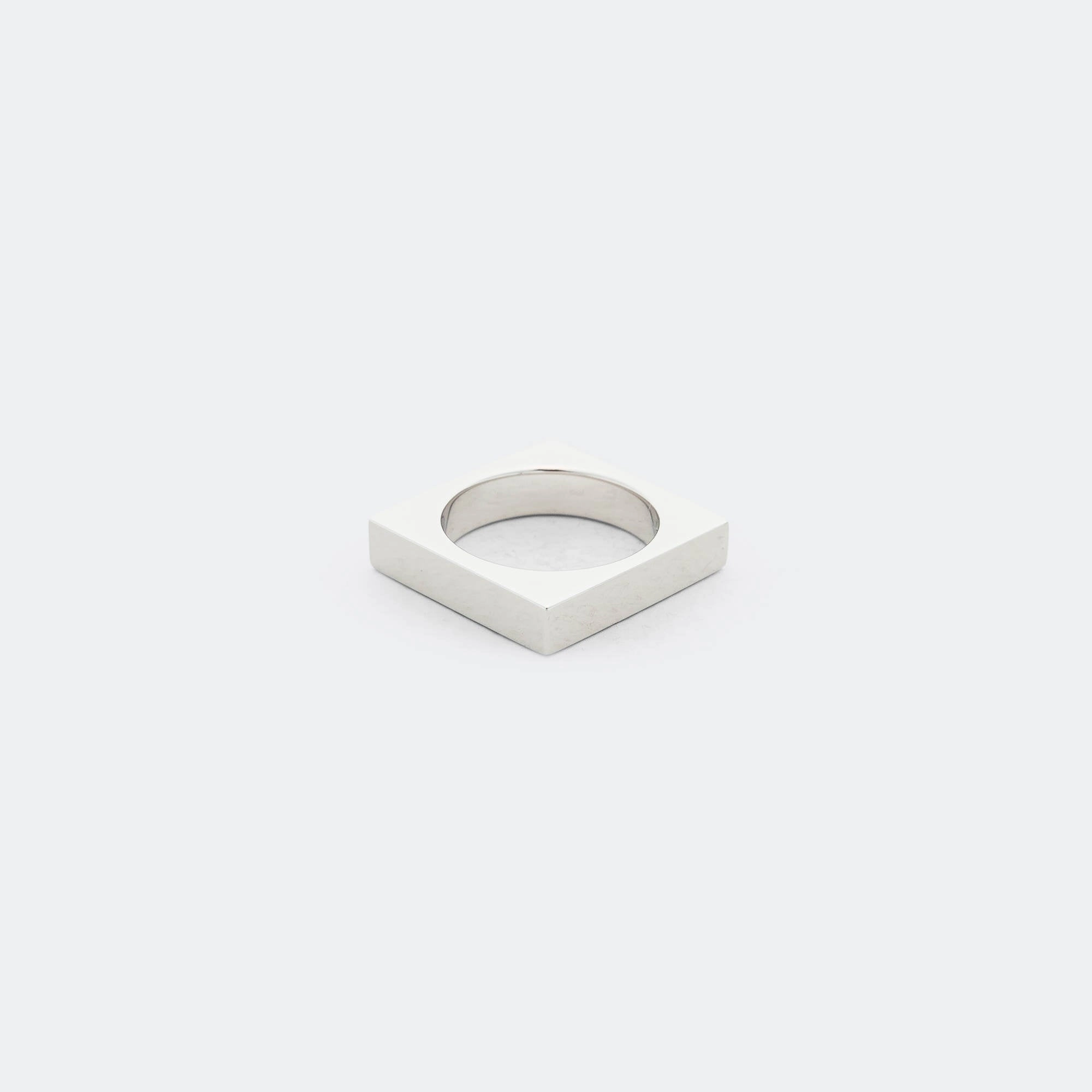 Square Ring - 925 Silver