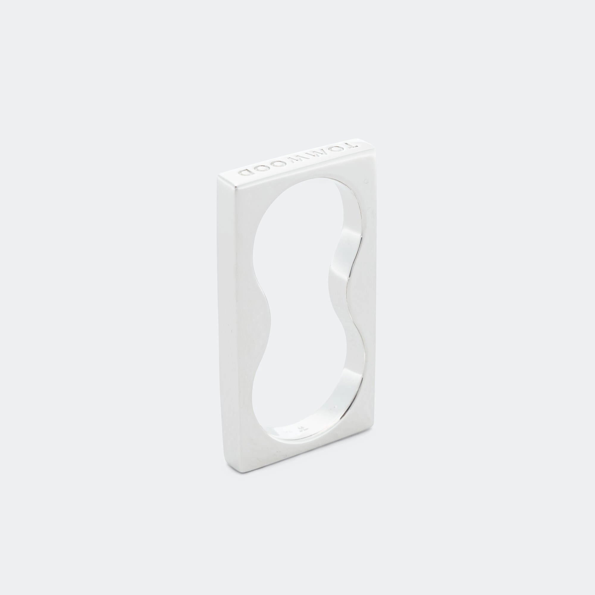 Square Ring Double - 925 Silver
