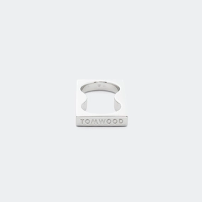 Square Ring Double - 925 Silver