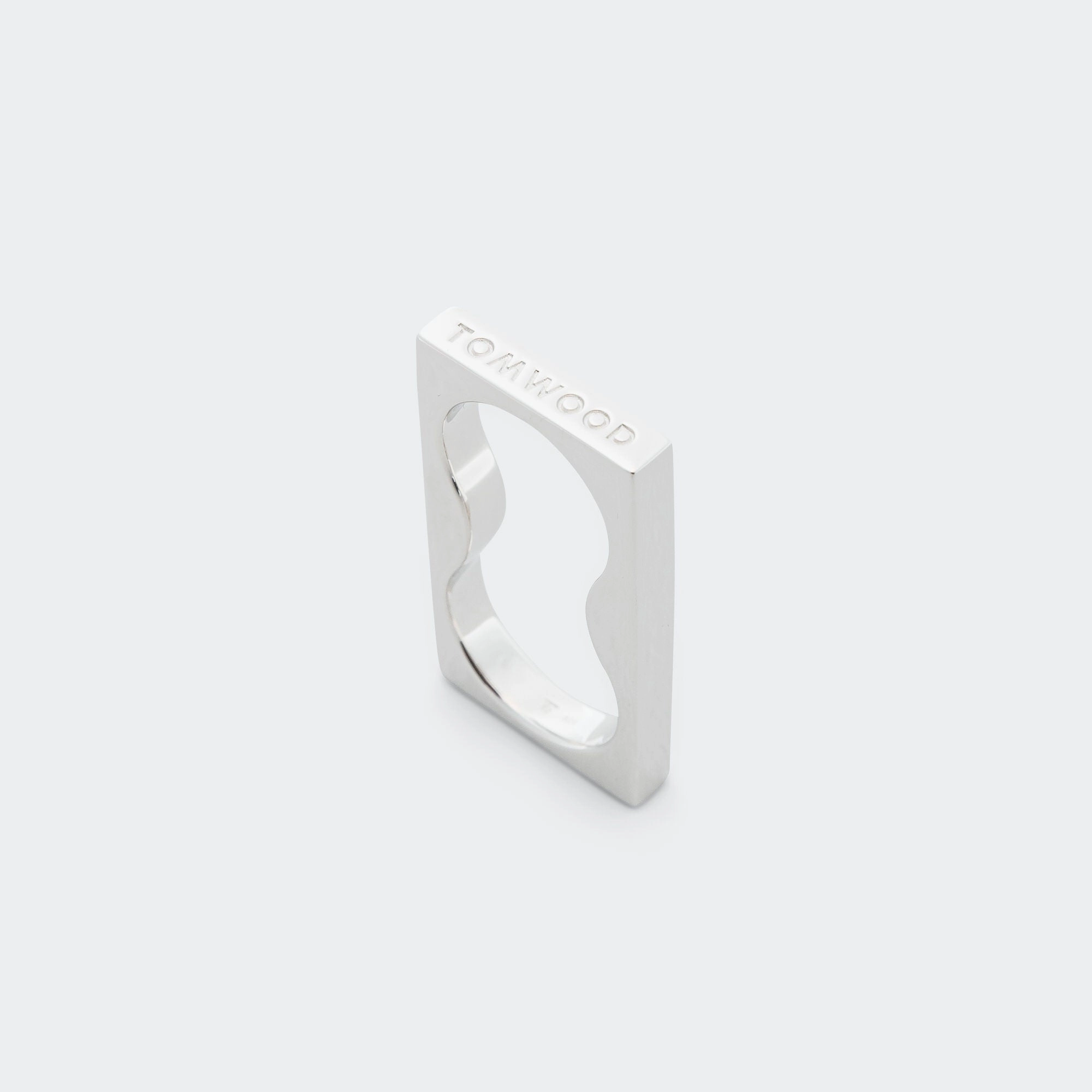 Square Ring Double - 925 Silver