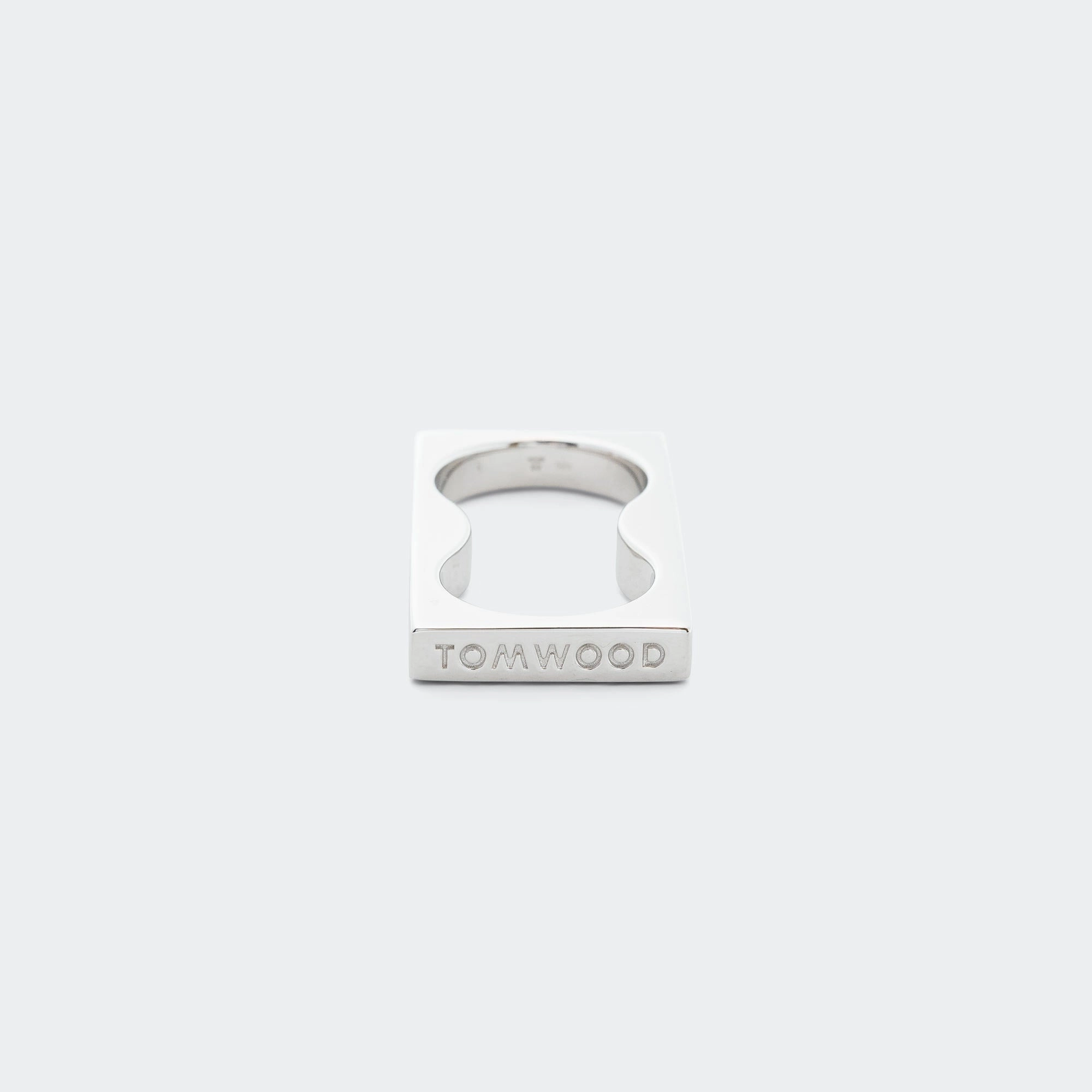 Square Ring Double - 925 Silver