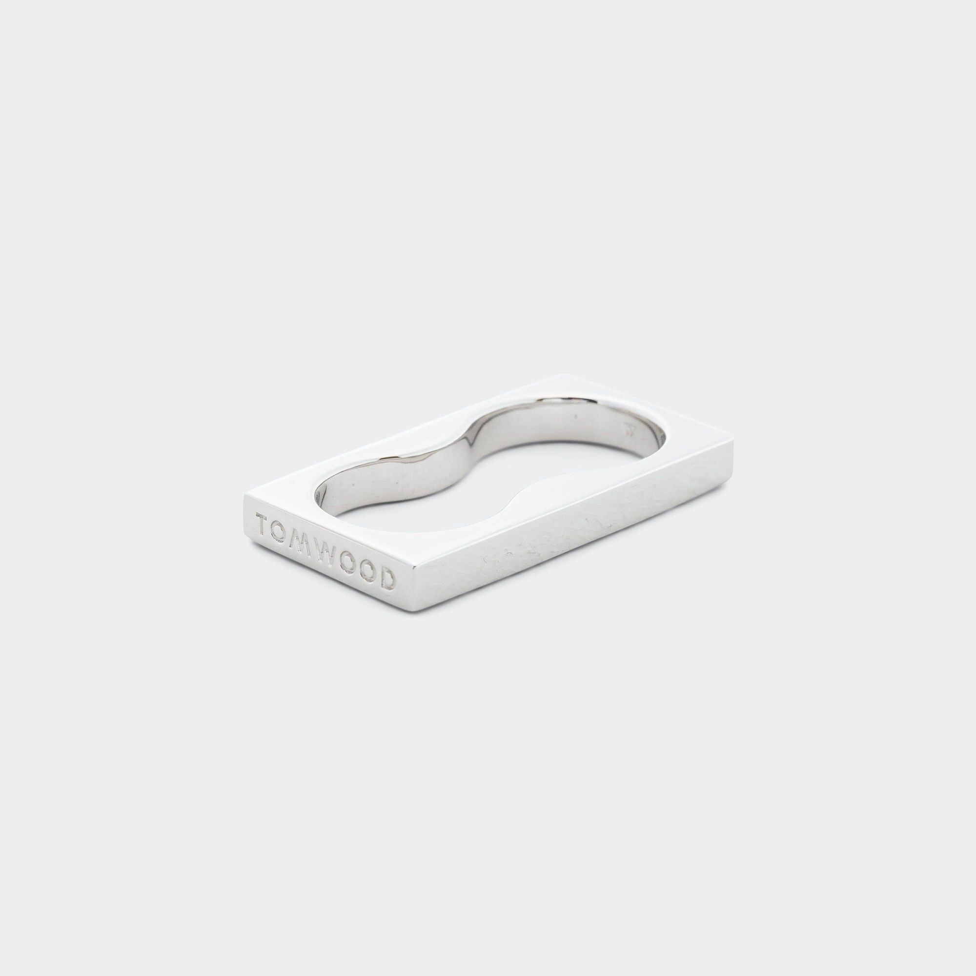 Square Ring Double - 925 Silver