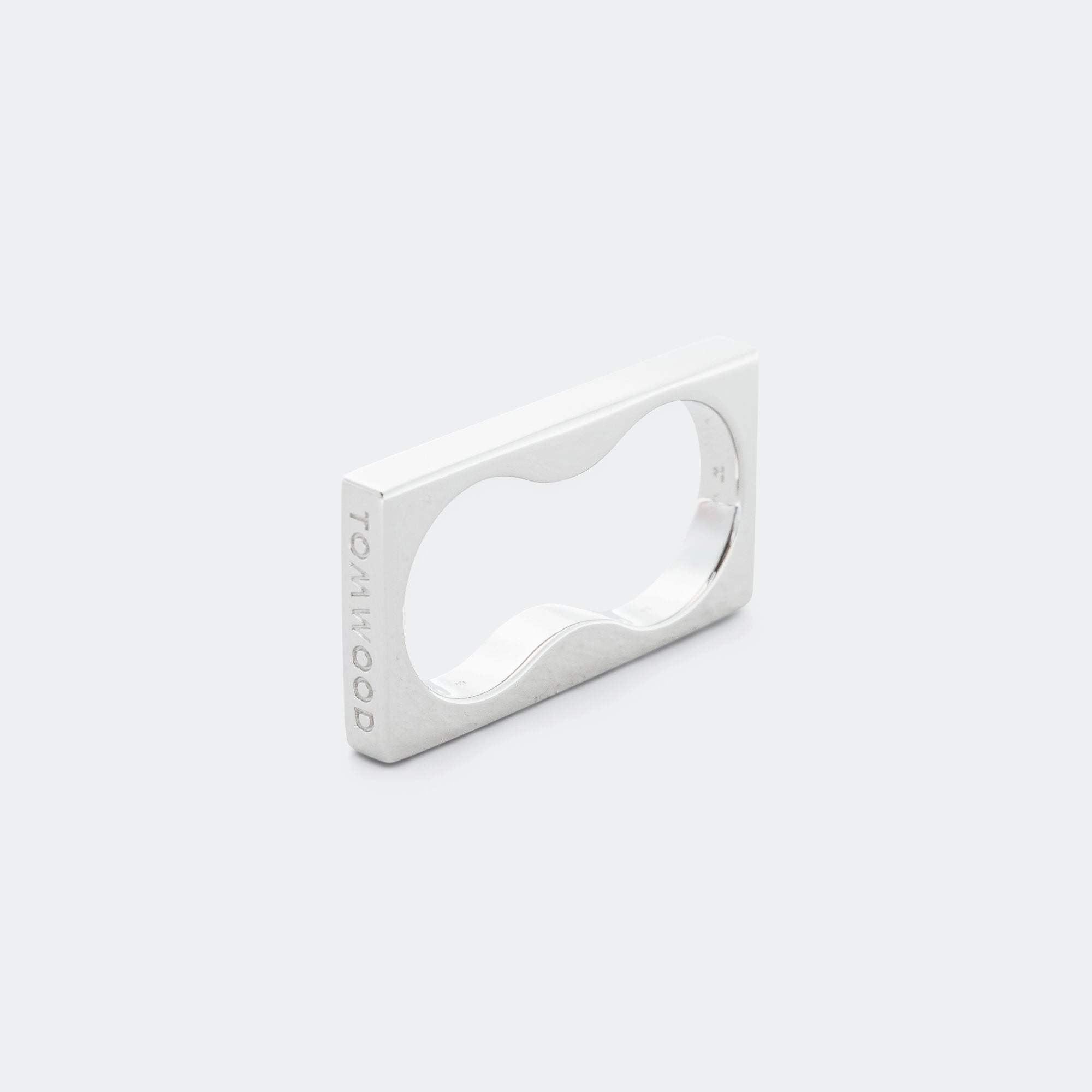 Square Ring Double - 925 Silver