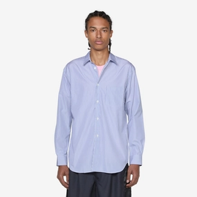 Strong Will Back Embroidered Shirt Stripe