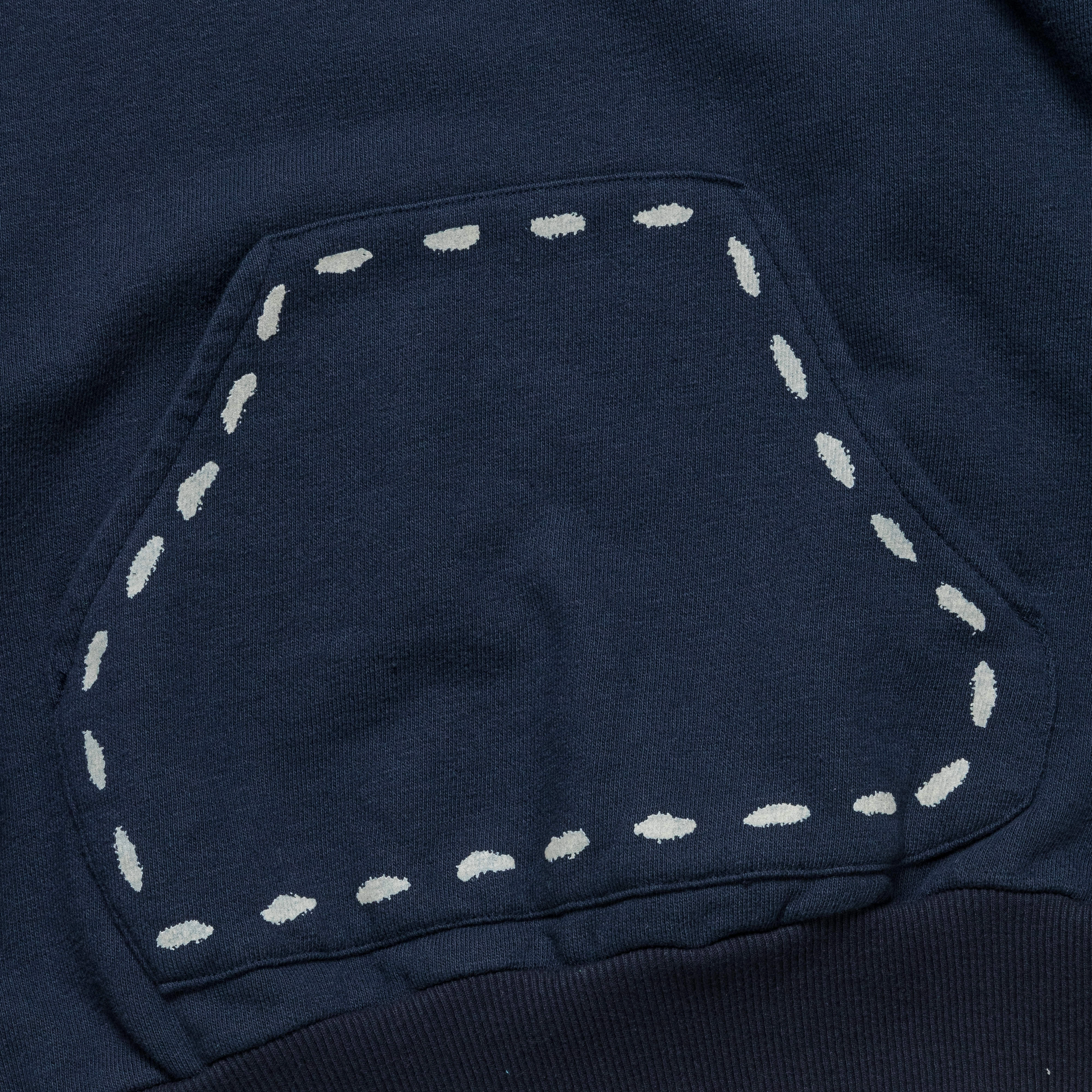 SWT Knit MARIONETTE Hoodie - Navy