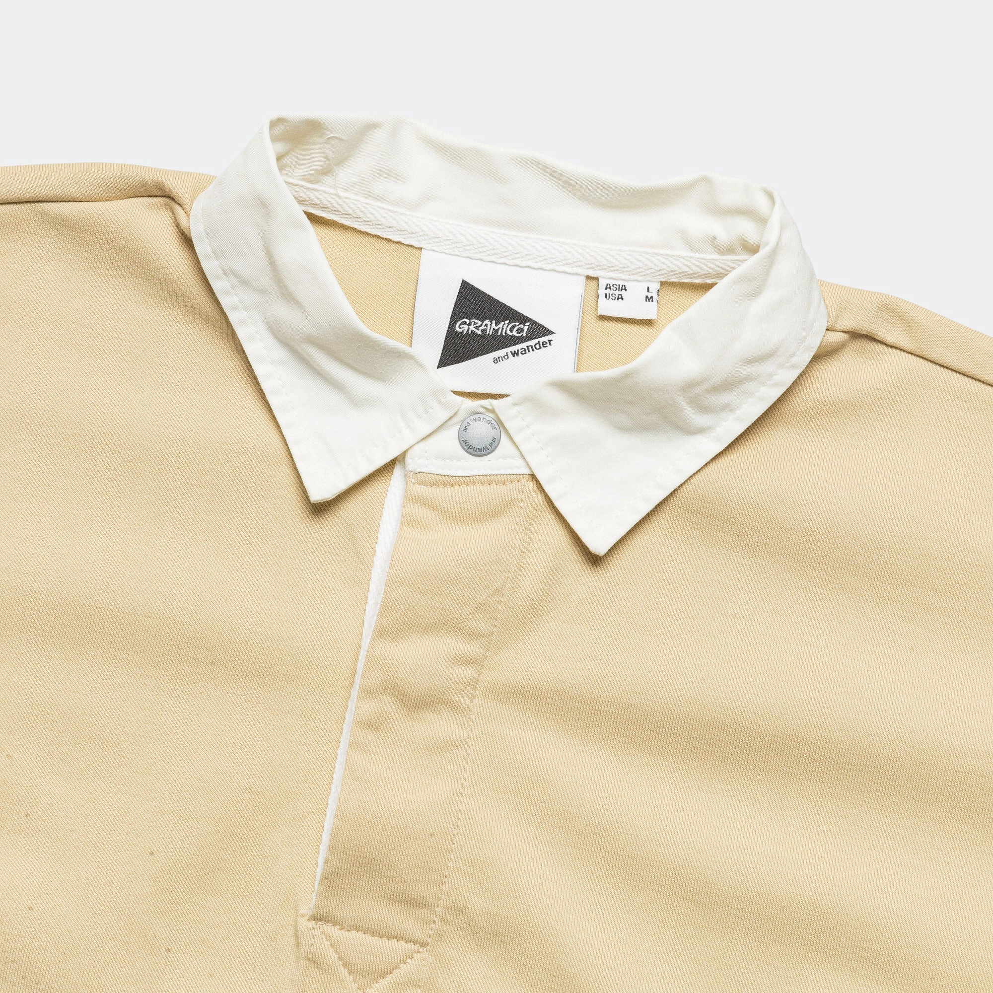 Tech Rugby Shirt x and wander - Yellow