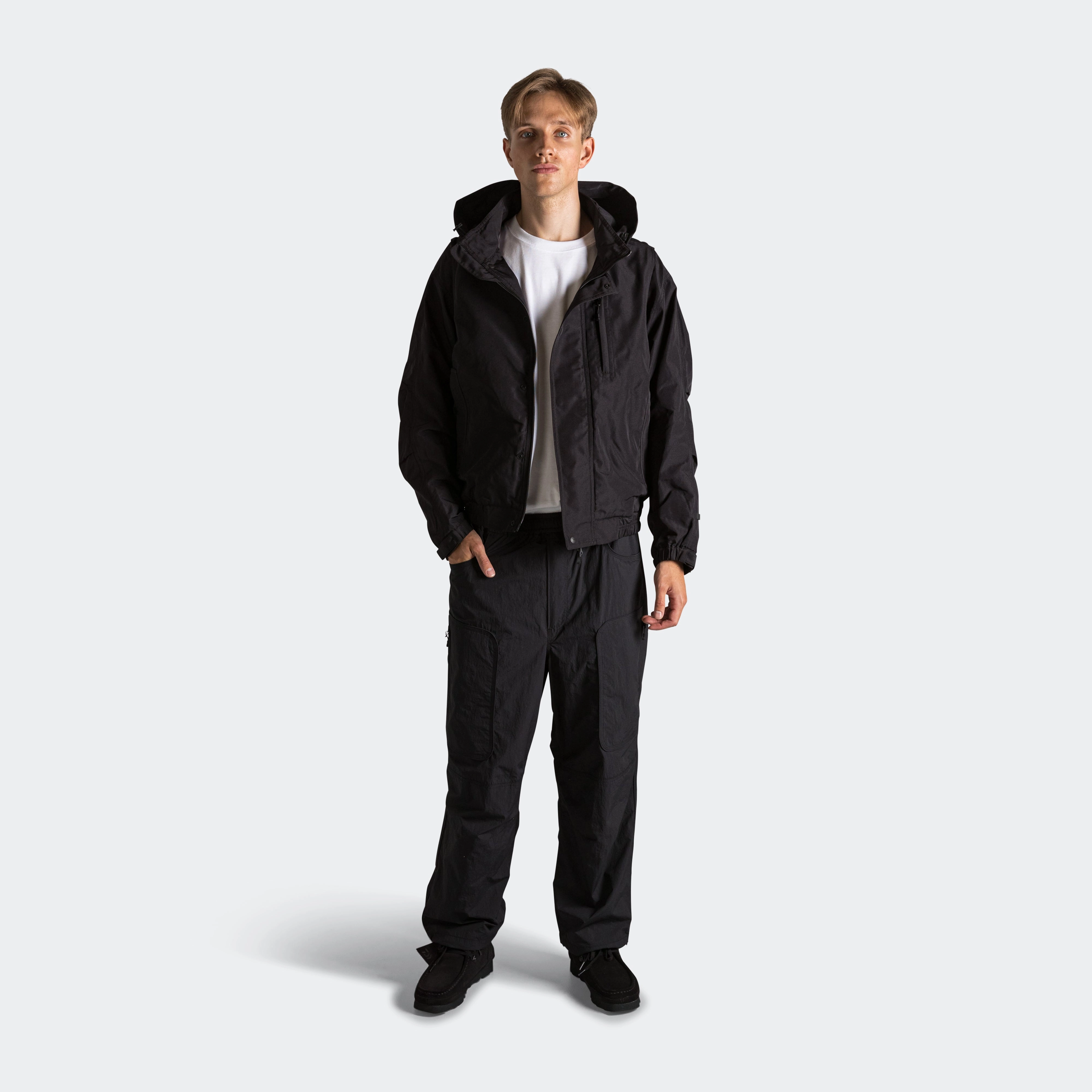 Tech Tactical Mountain Parka - Black