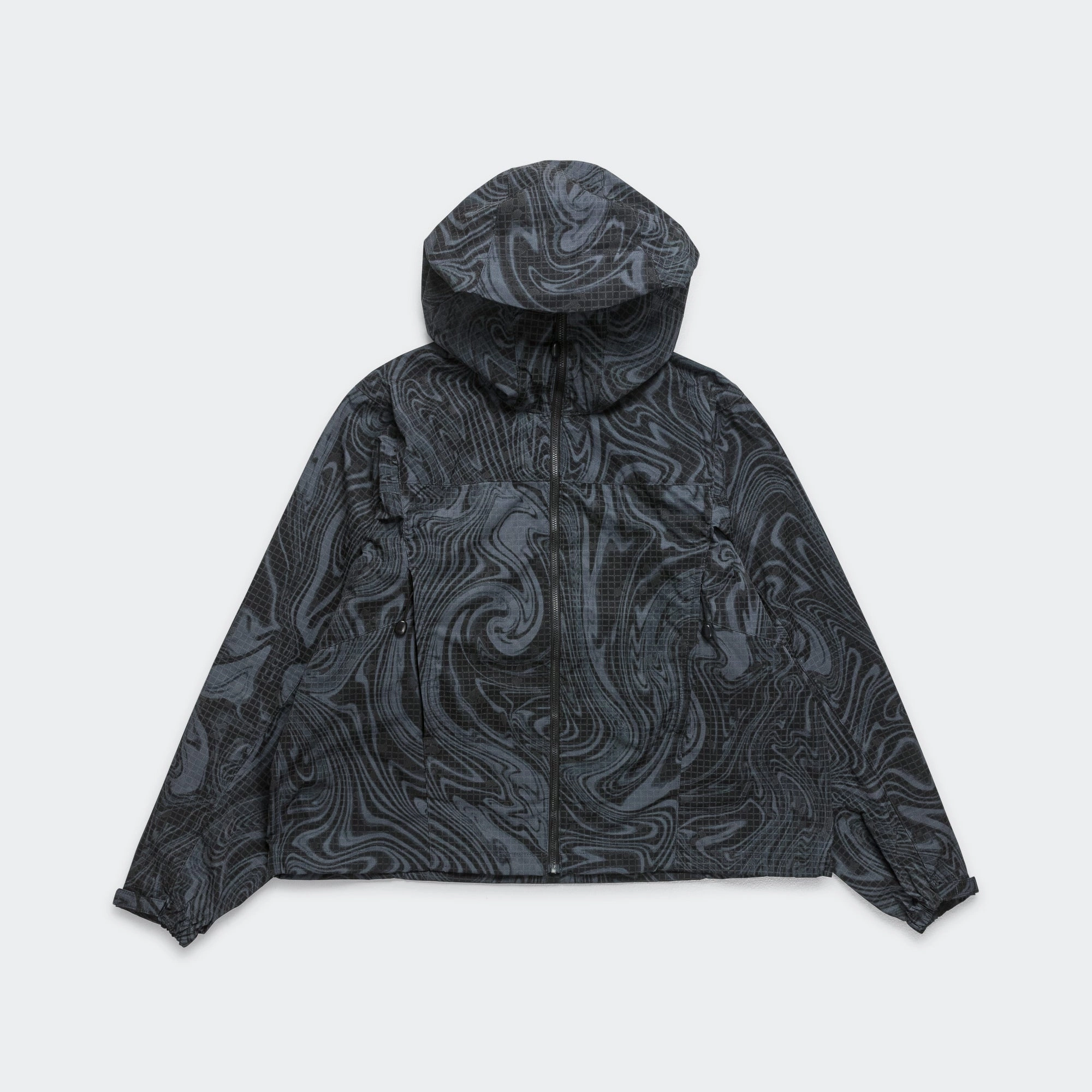 Tech Zip-Up Hoodie - Black