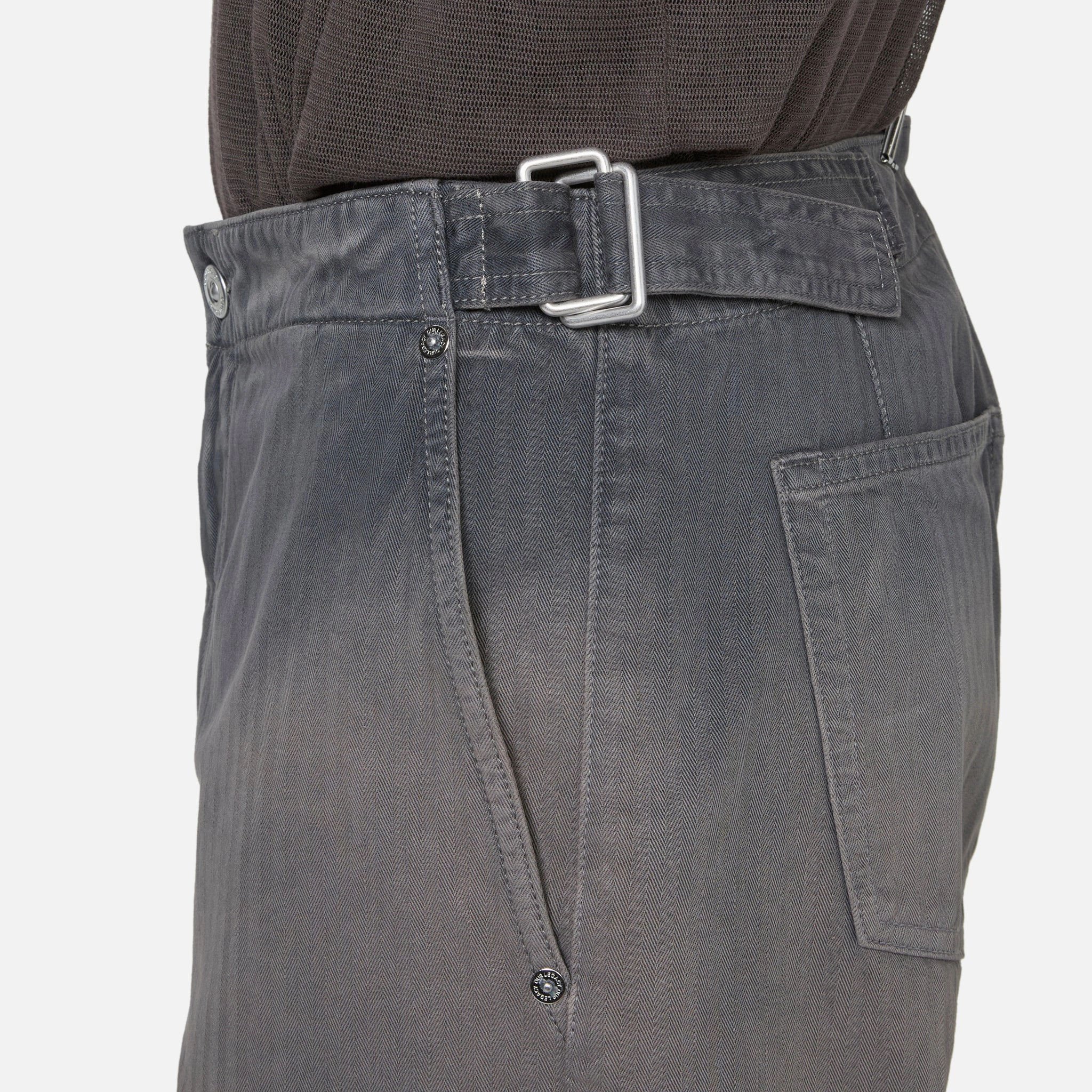 Trucker Trouser French Sun Faded Herringbone