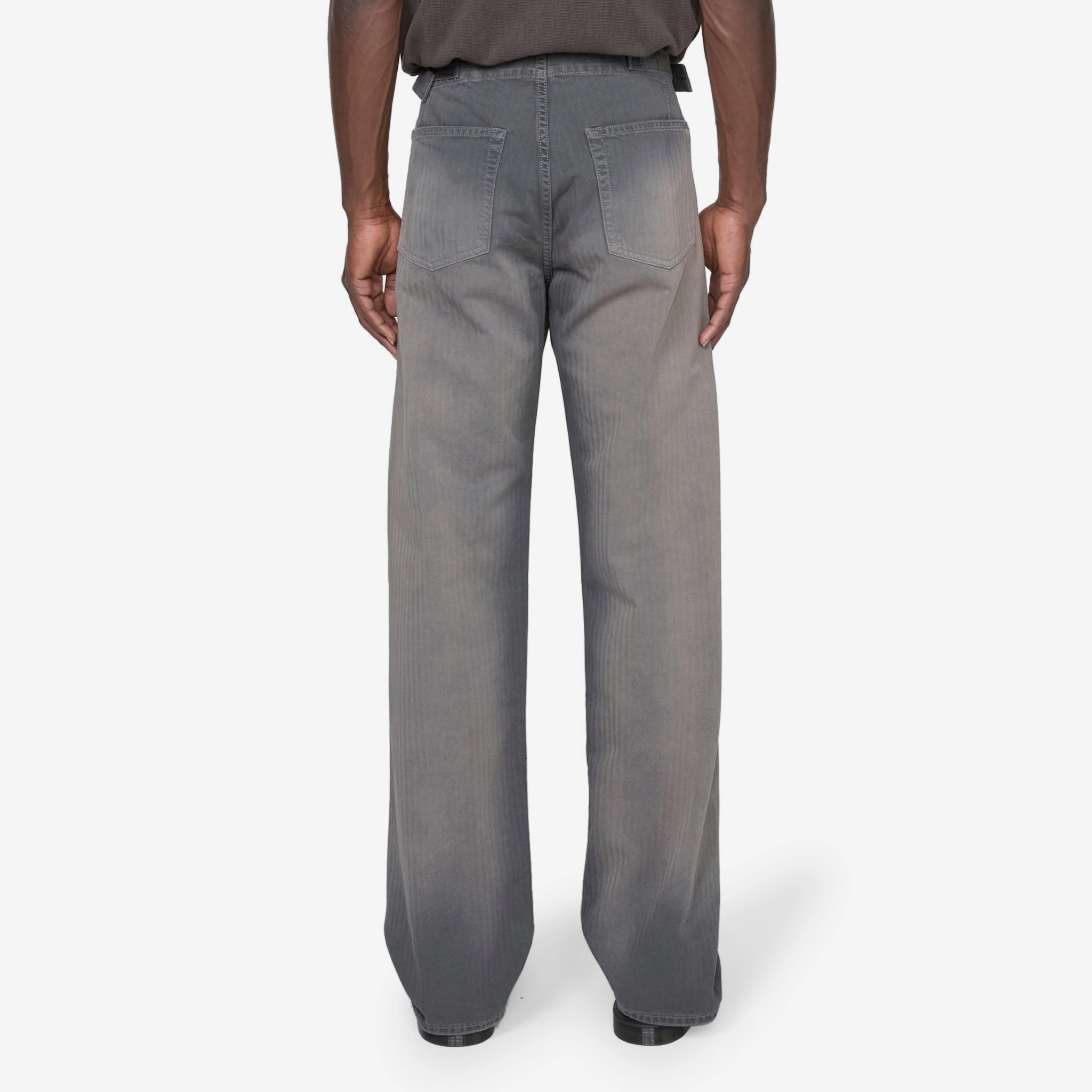 Trucker Trouser French Sun Faded Herringbone