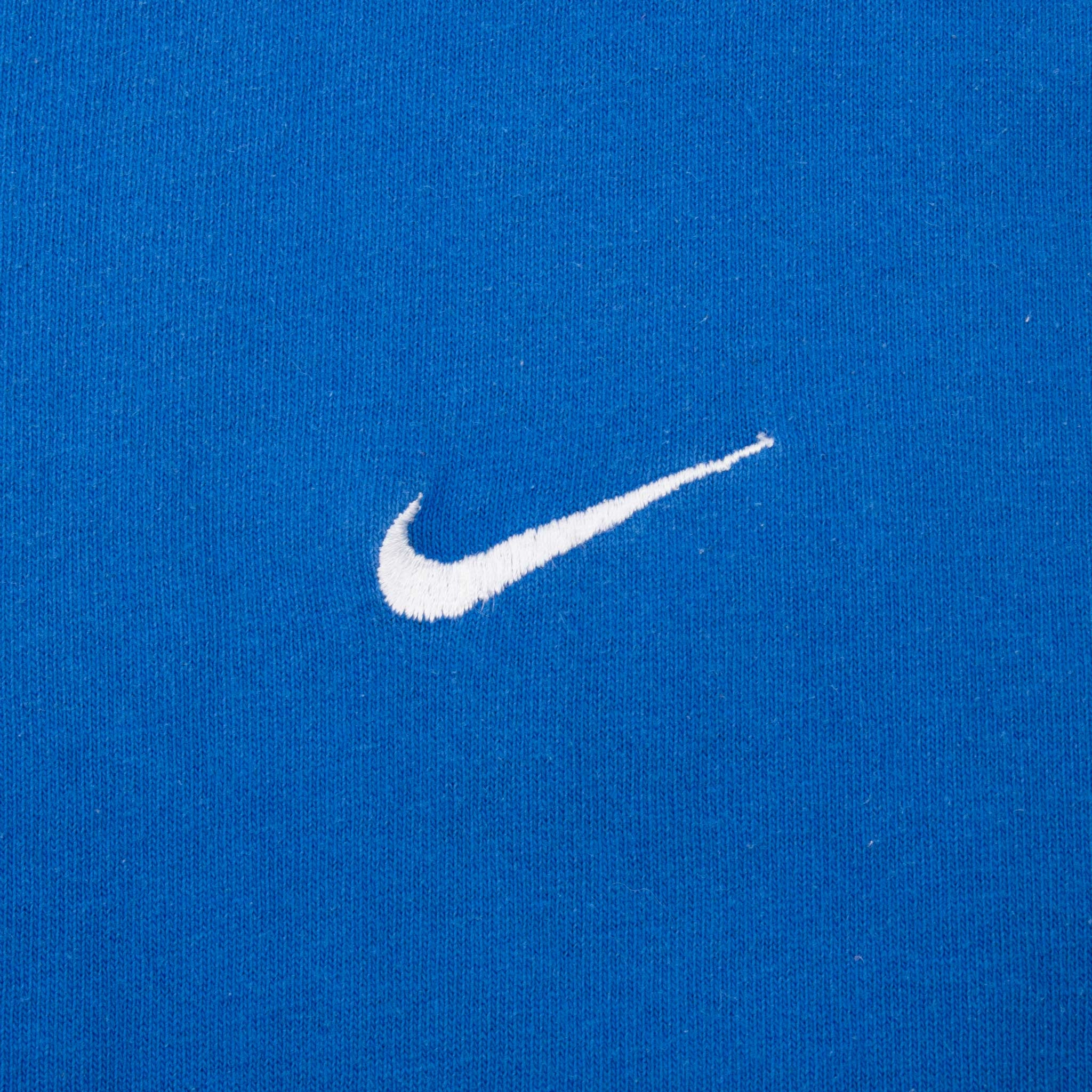 VINTAGE NIKE SWOOSH BLUE TANK TOP TEE SHIRT 1990S XL MADE IN USA